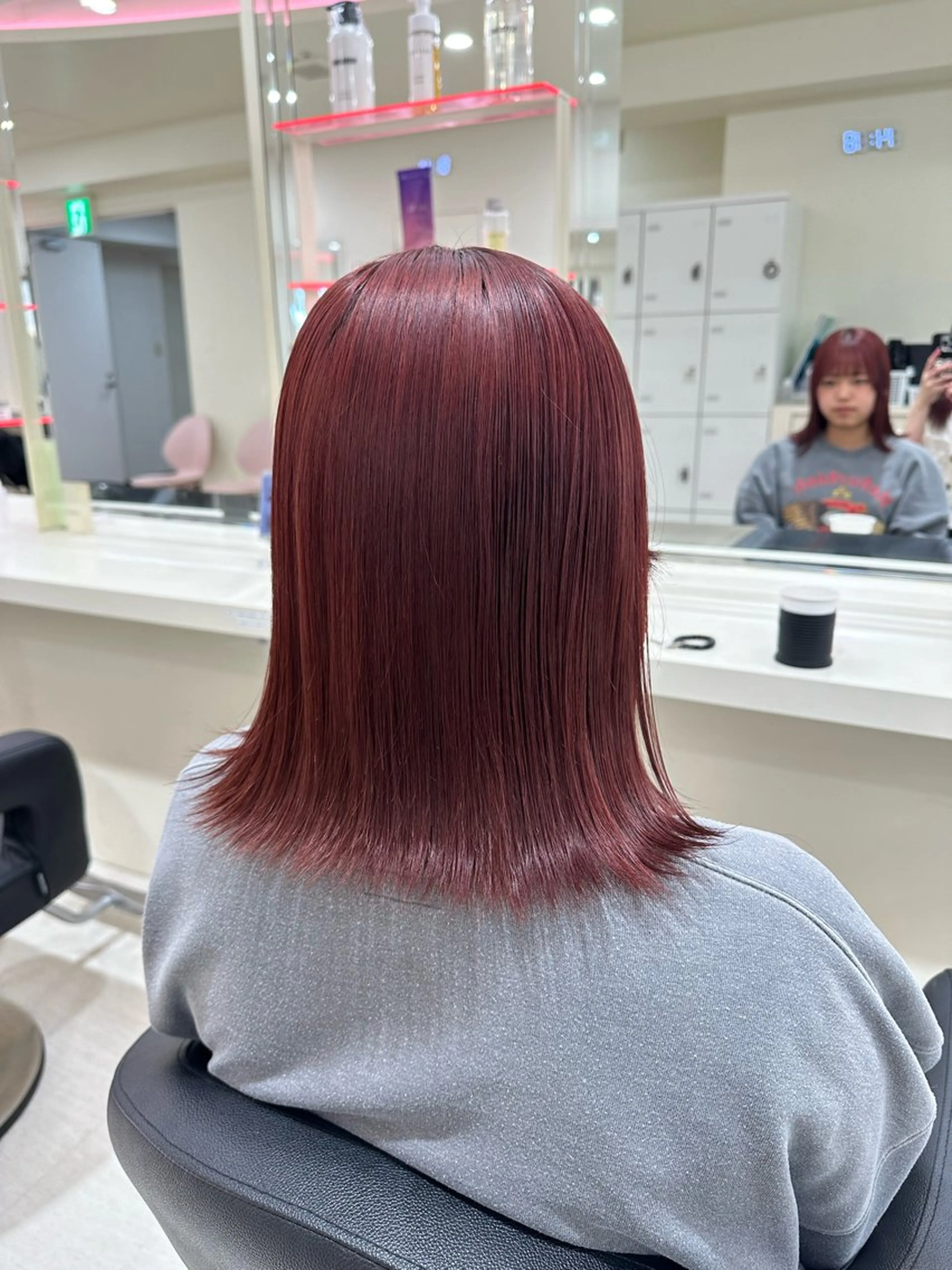 ミディアム カラー ヘアアレンジ 🎀 yuuka🎀のヘアスタイル