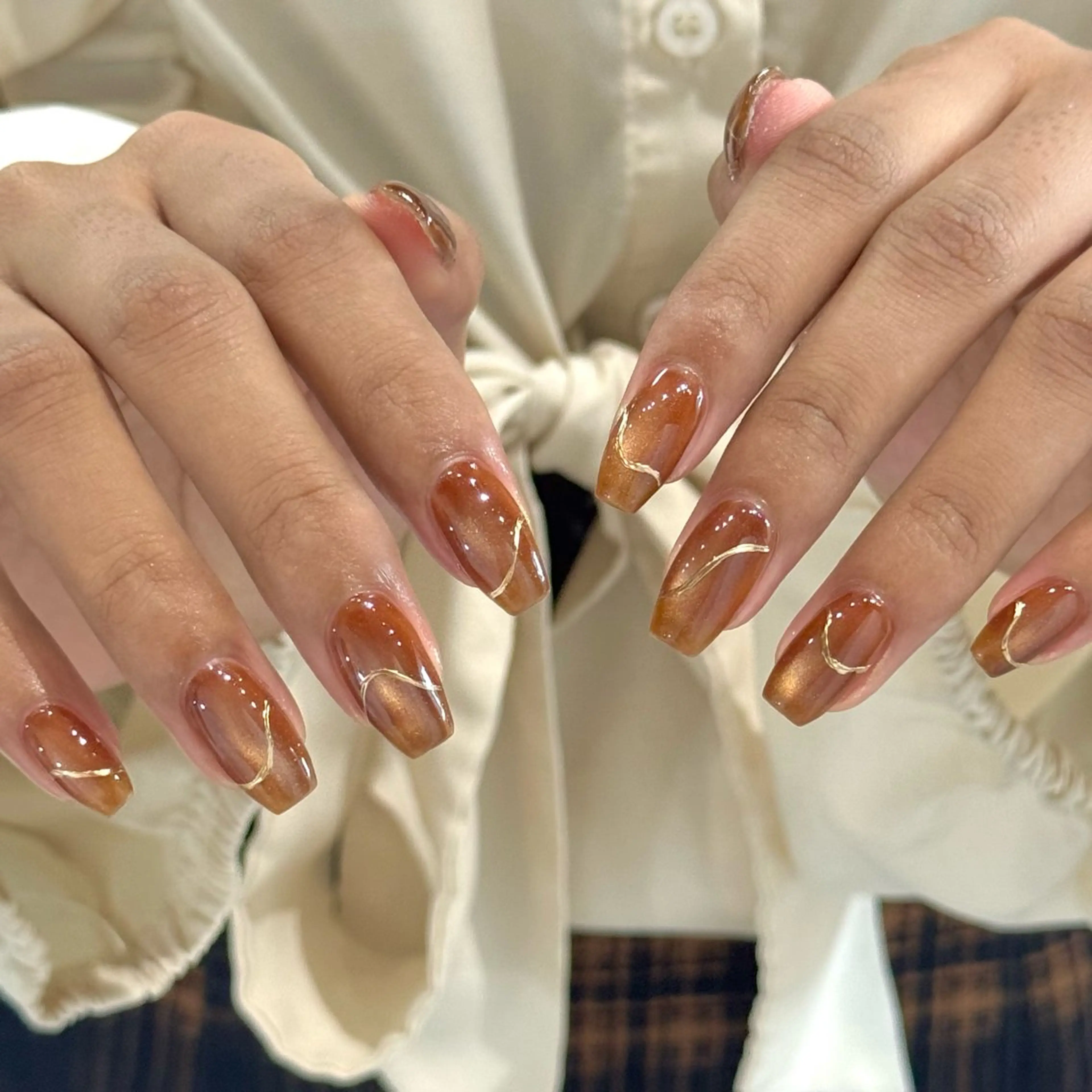 ネイル オフィスネイル シンプルネイル ハンドネイル HARUKA ネイリスト福岡/薬院のネイルデザイン