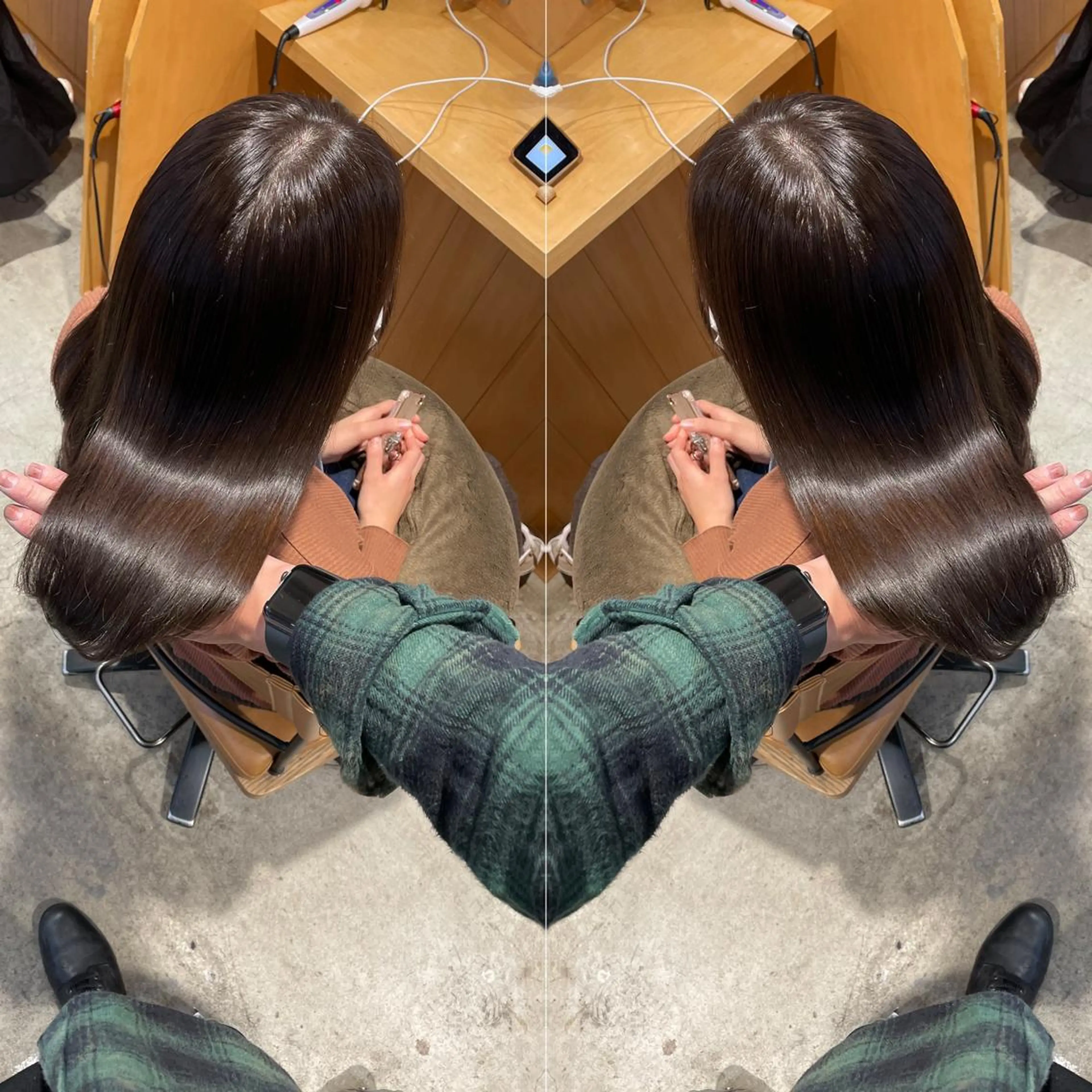 ロング カラー 《髪質改善✖️オリー ブ🧸》小嶋拓也のヘアスタイル