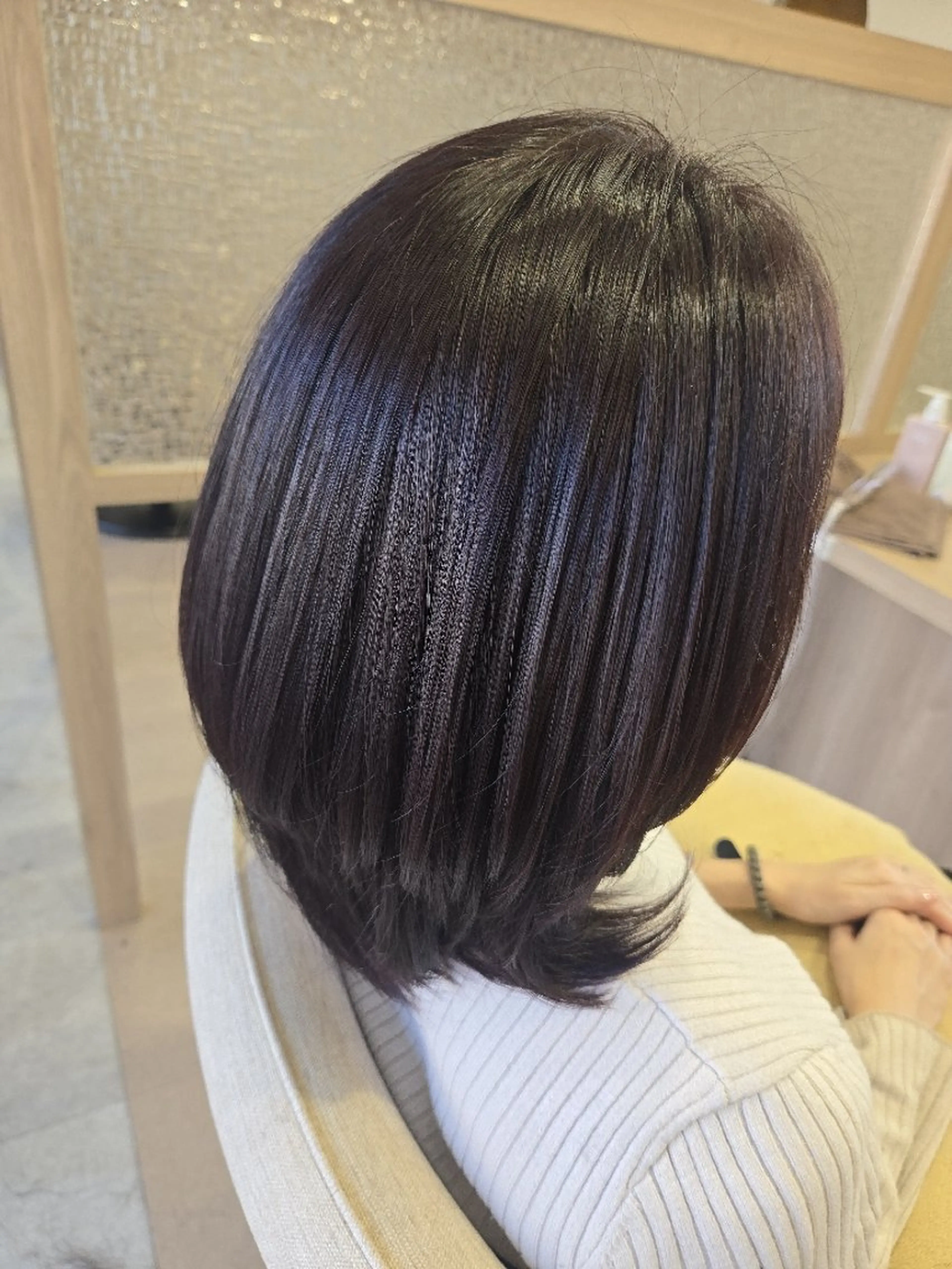 ミディアム カラー 🫧高濃度水素カラー ✂️鈴木 直人のヘアスタイル