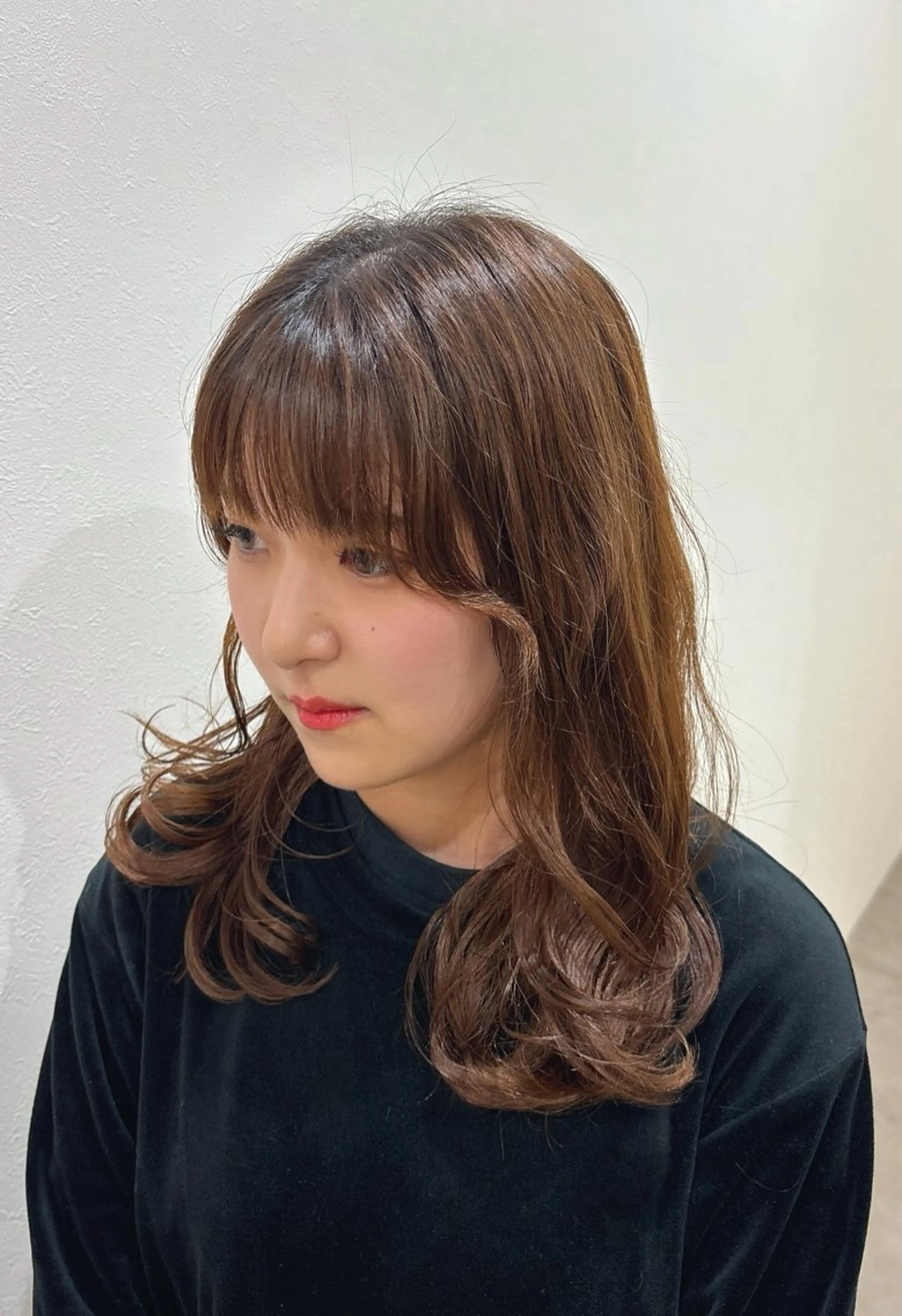 ロング ショート/髪質改善 縮毛矯正/岩元のヘアスタイル