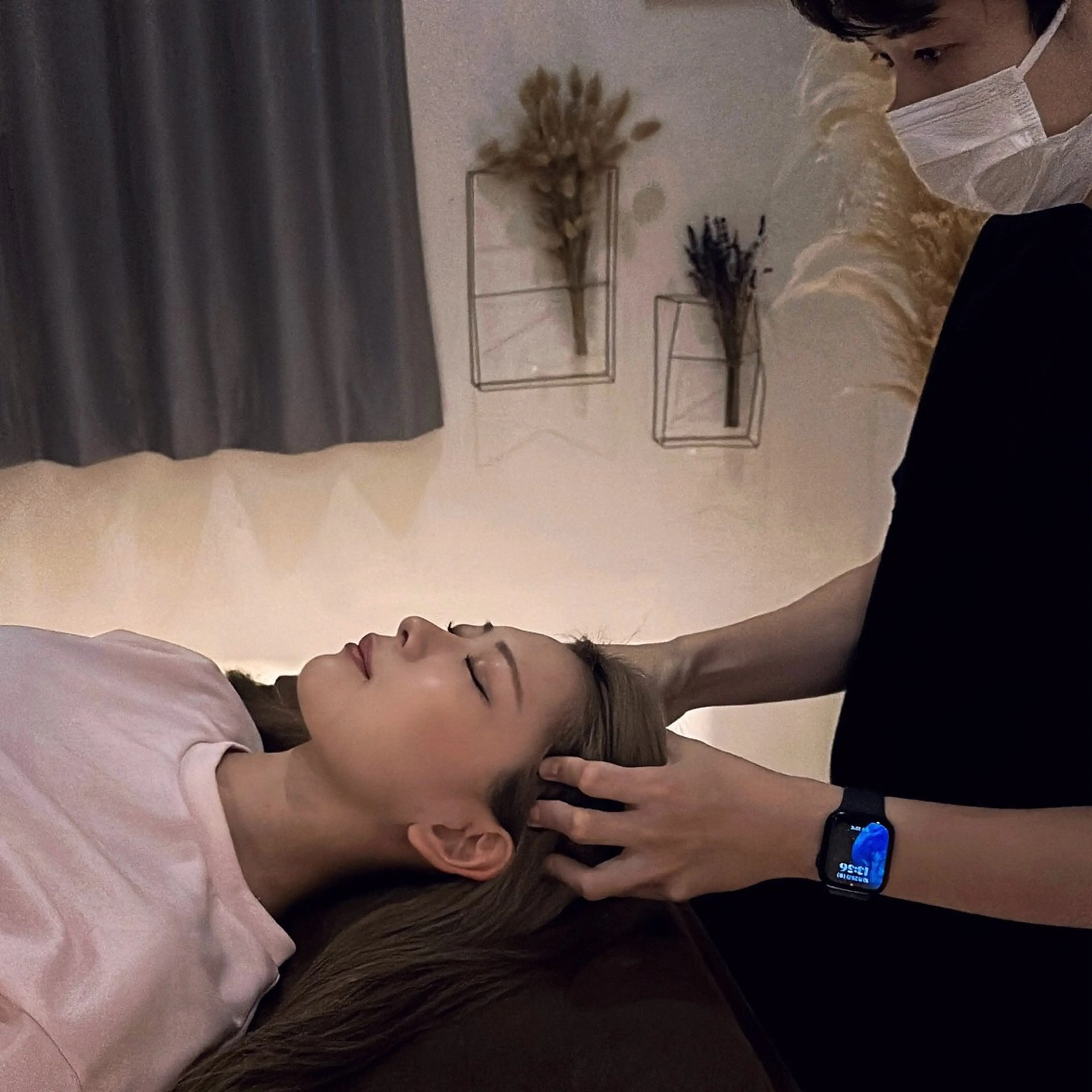 リフトアップ特化【耳ツボジュエリー ＋ ドライヘッドスパ】75分コース💐の写真