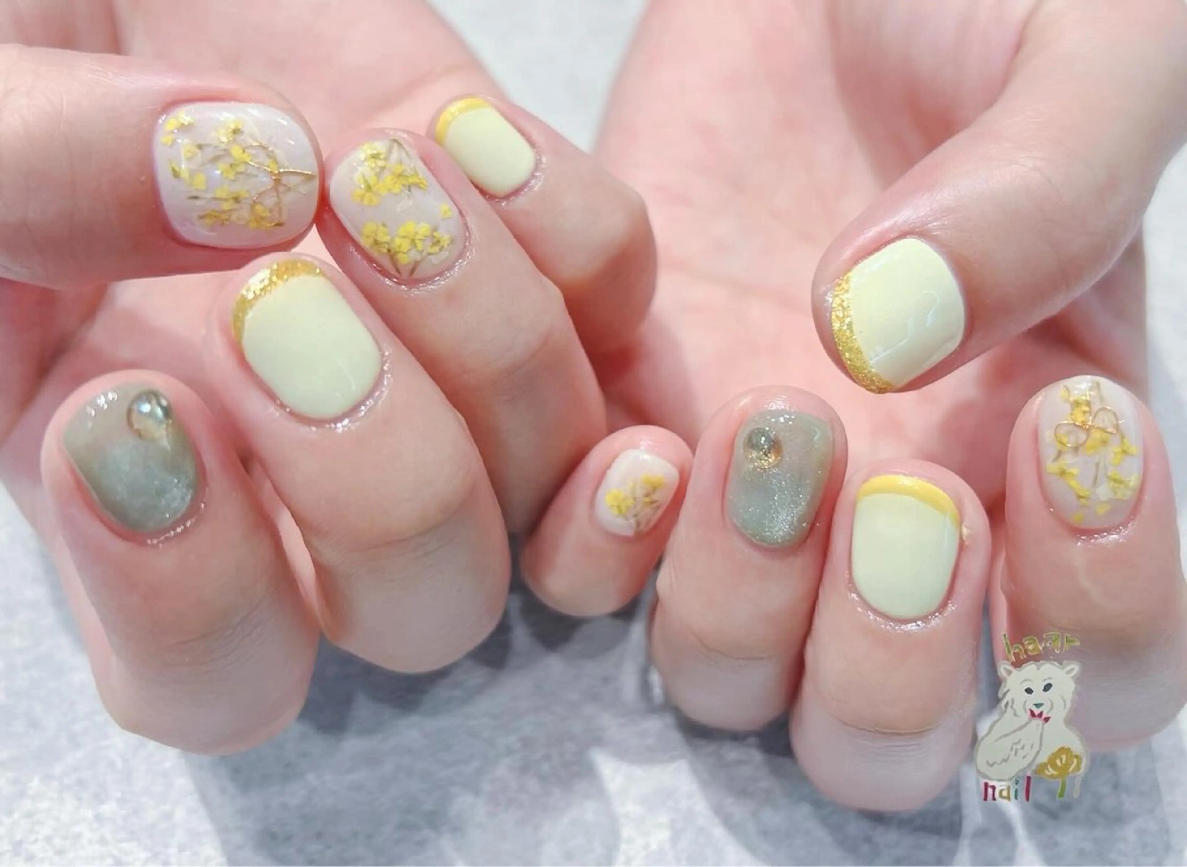 ネイル ハンドネイル 深田 加代のネイルデザイン