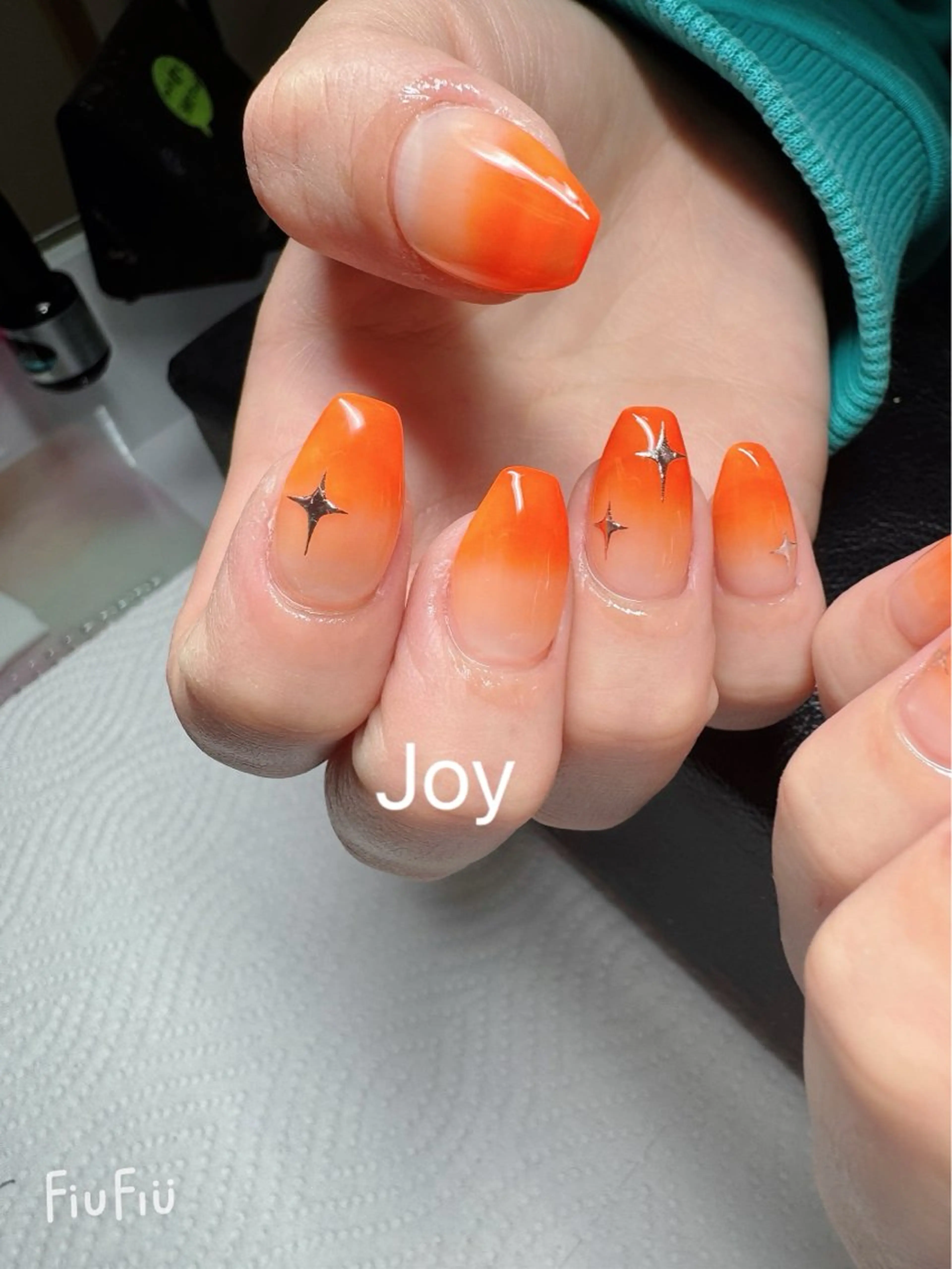 ネイル 長さ出し Nail Salon JOYのネイルデザイン