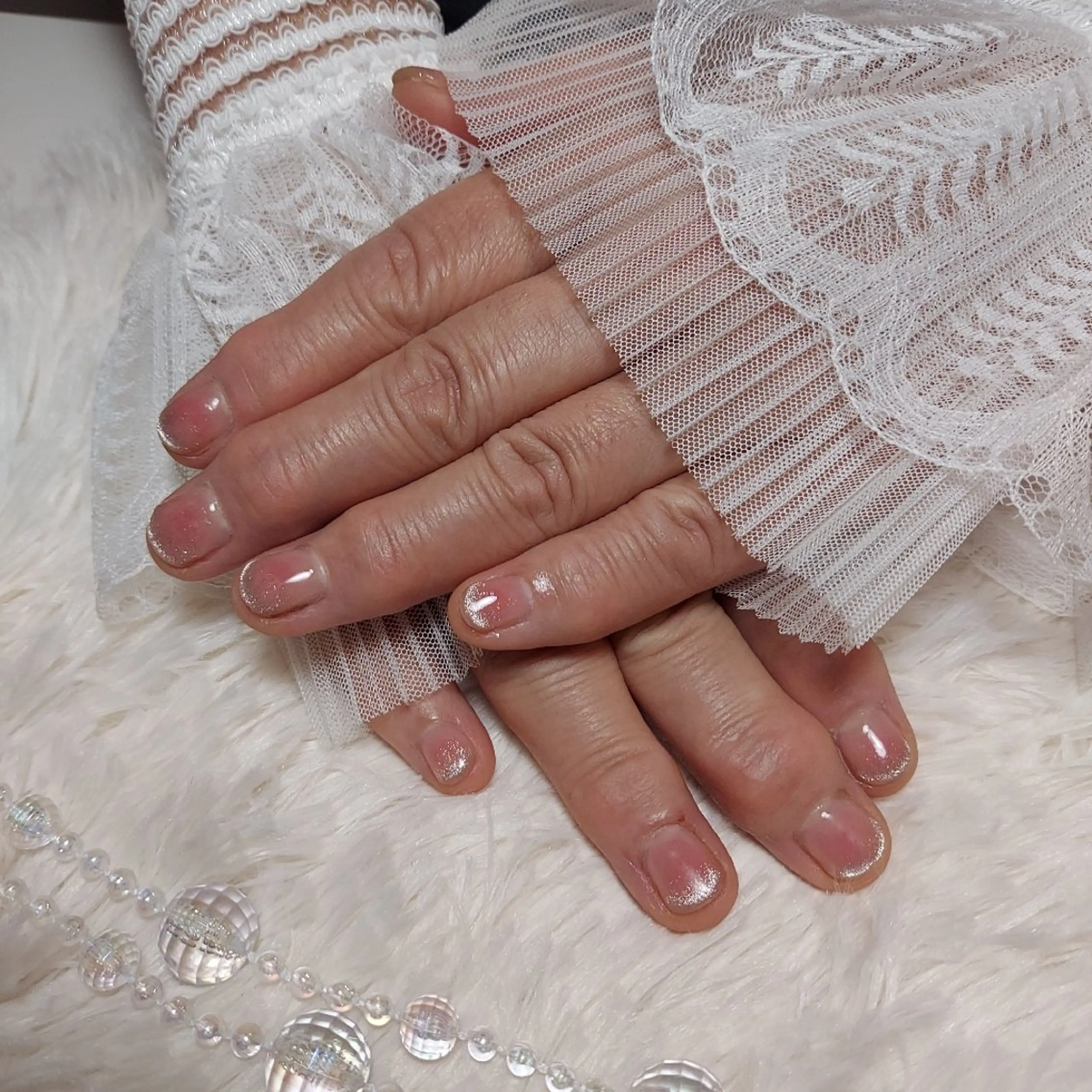 ネイル チークネイル マグネットネイル とりごえ さおりのネイルデザイン