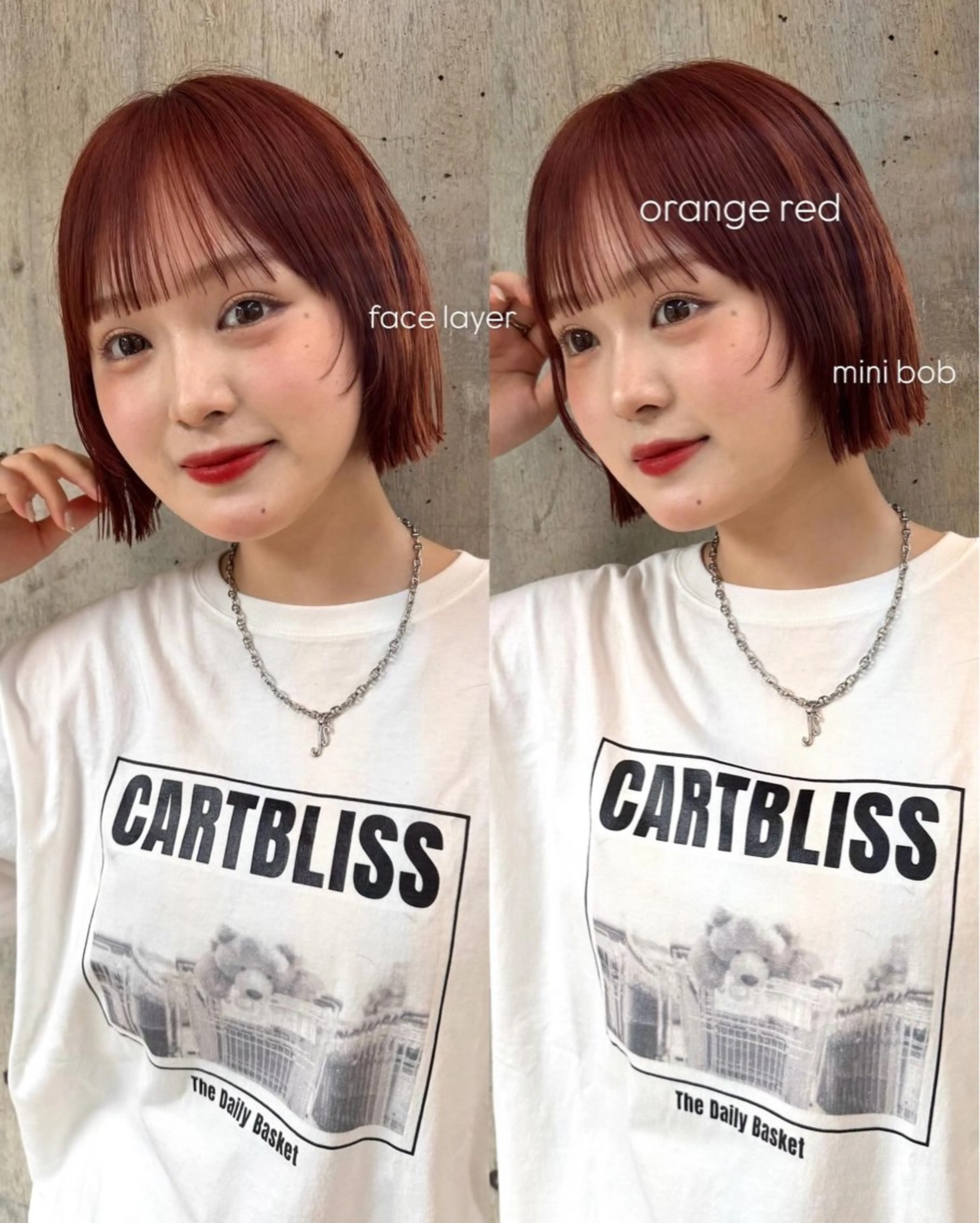 ショート カラー カット ヘアカラー トリートメント yuuka/ボブ/ダ ブルカラー/髪質改善のヘアスタイル