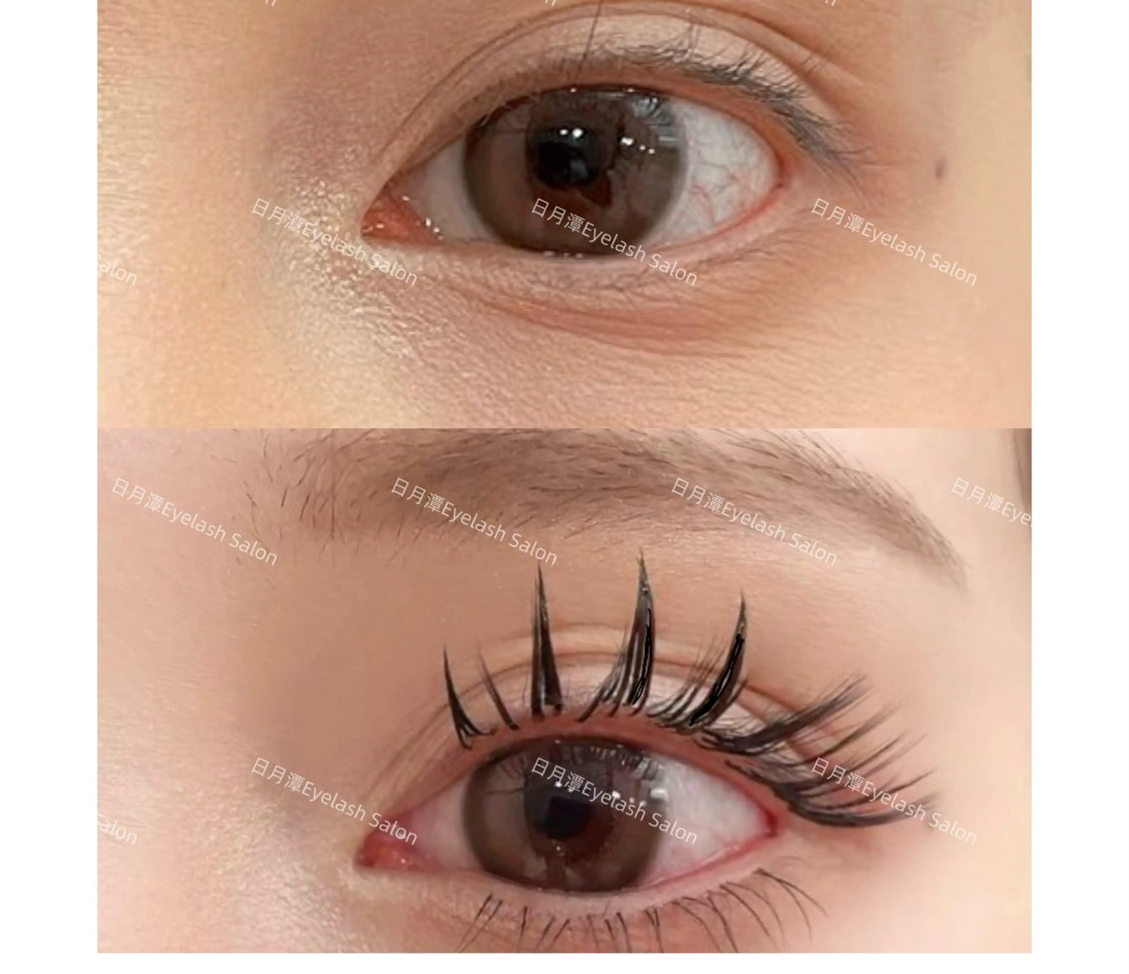 マツエク・マツパ 🔆日月潭🌙 銀座店のマツエク・マツパデザイン