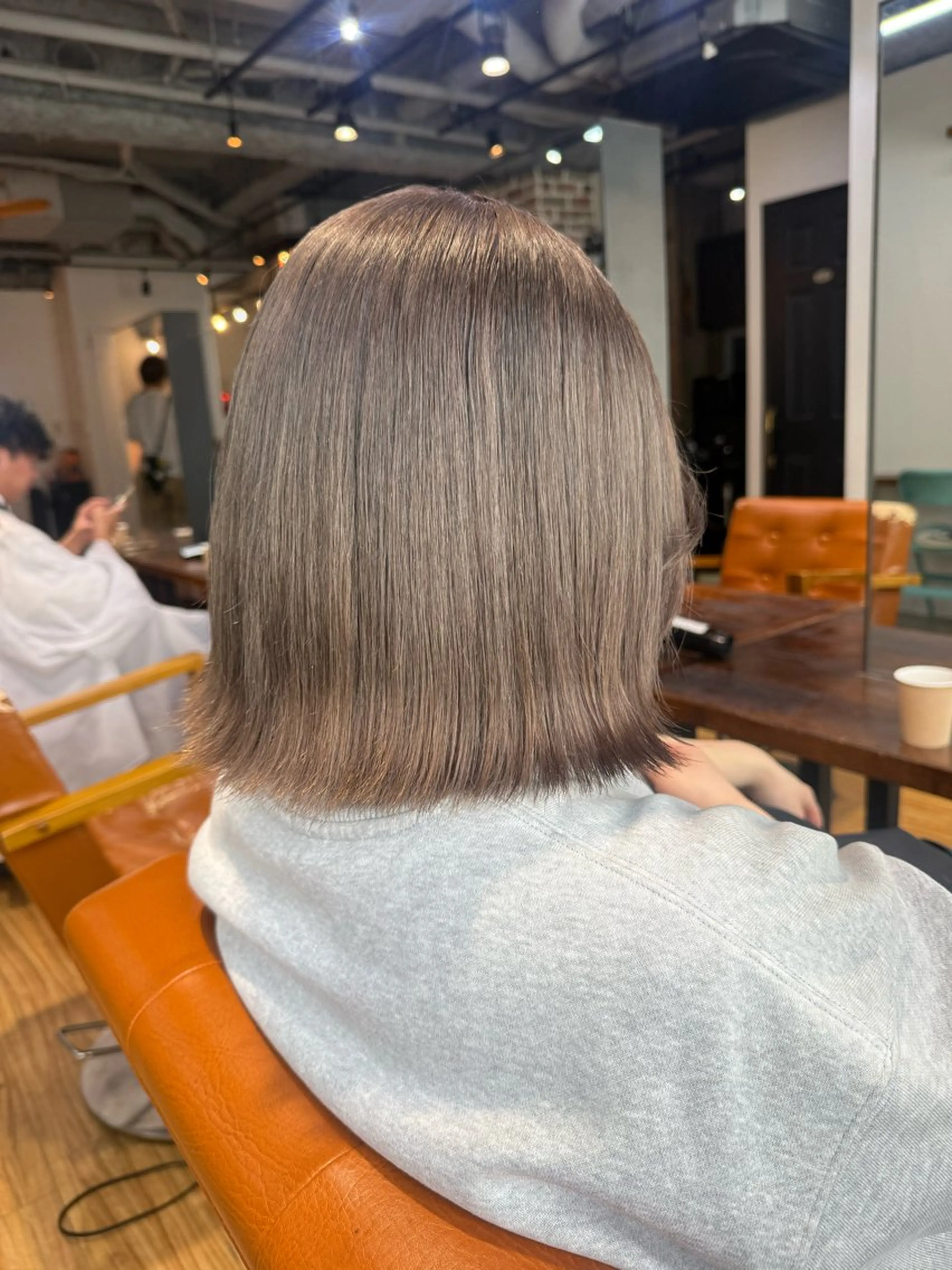 ミディアム カラー カット ヘアカラー トリートメント ヘアセット 💞艶カラー/ ブリーチ💞ユウカのヘアスタイル