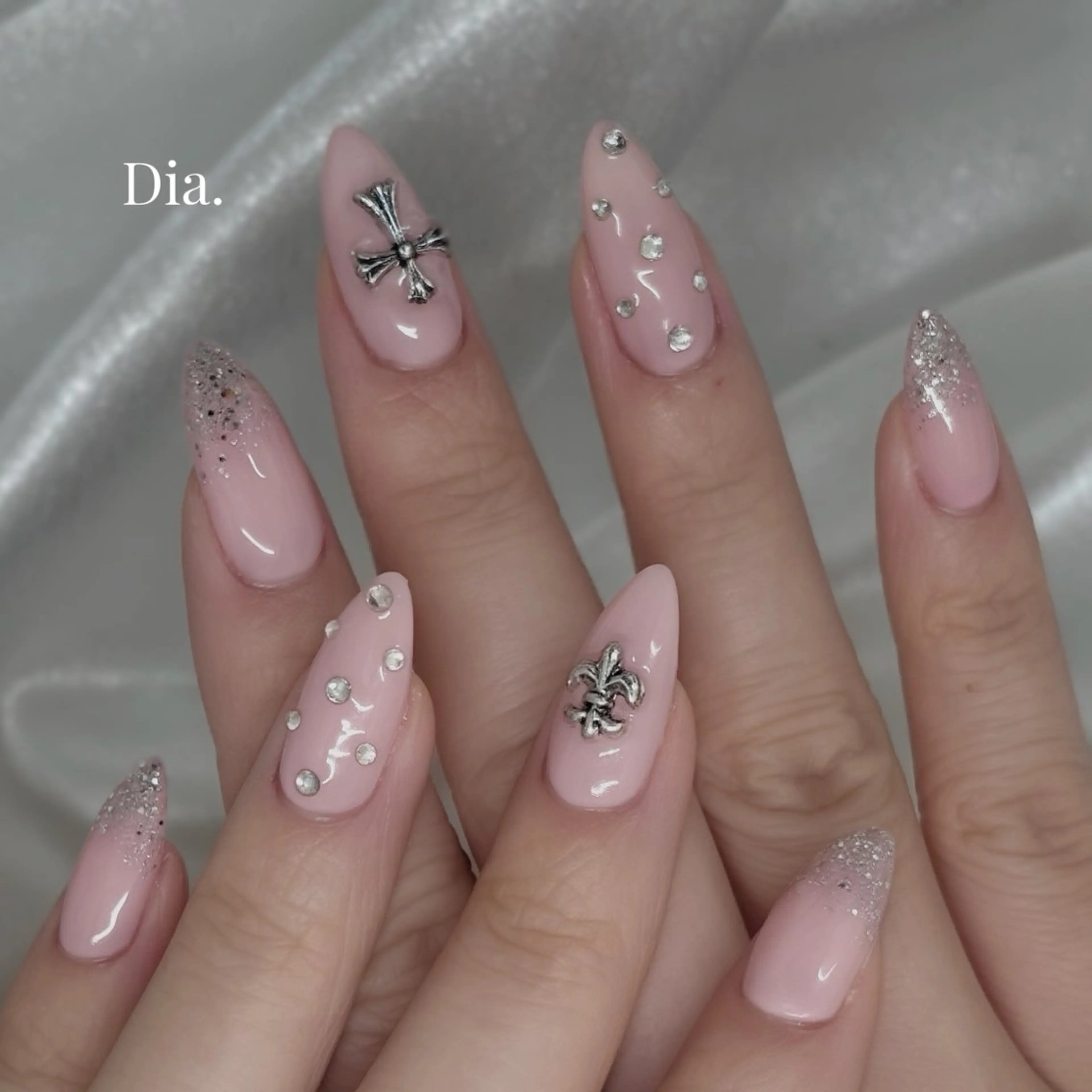 ネイル ハンドネイル nail salon Dia.所属・minori 💎Dia.のネイルデザイン