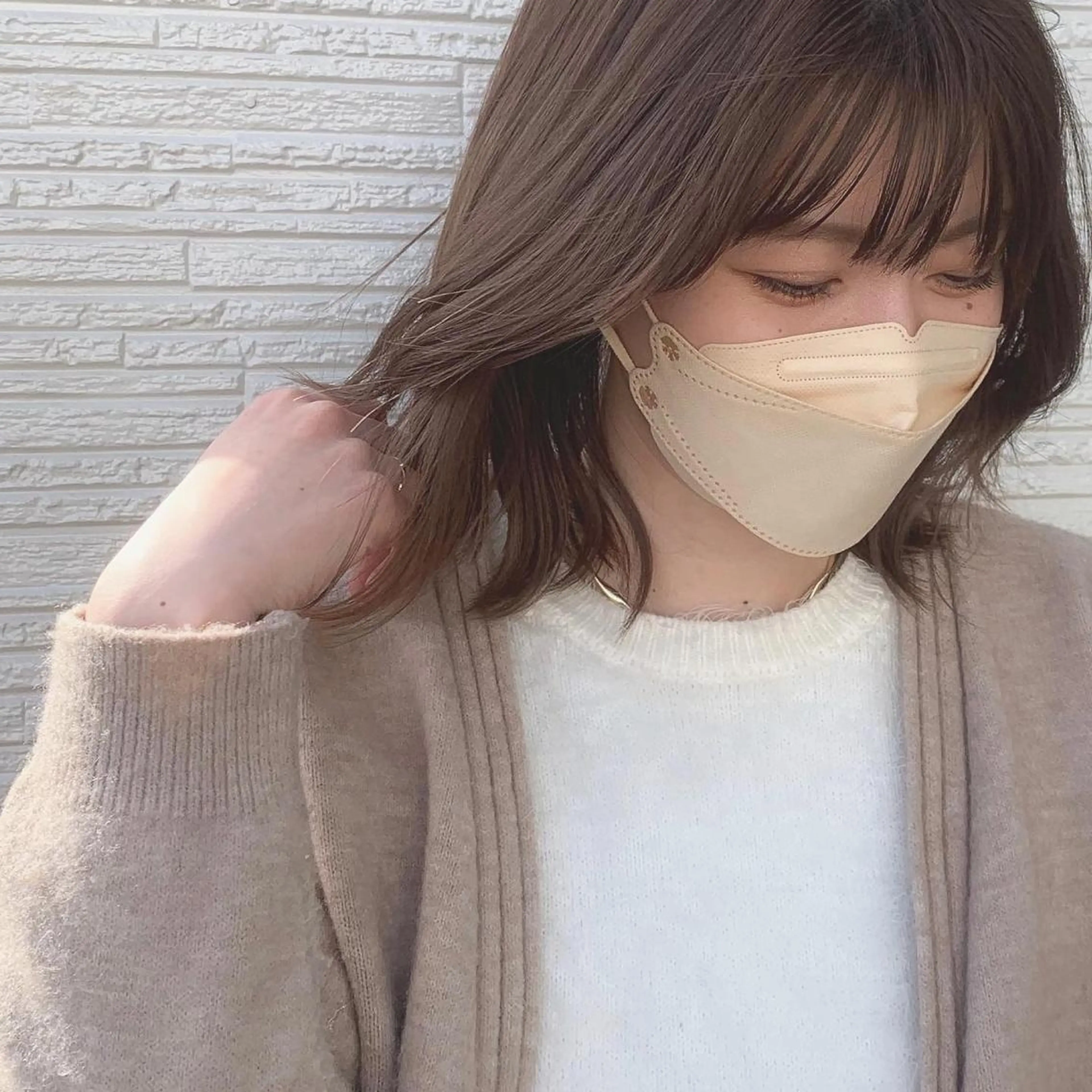 【ブリーチなし/ハイトーン】　ダブルイルミナカラー＆潤いトリートメントの写真