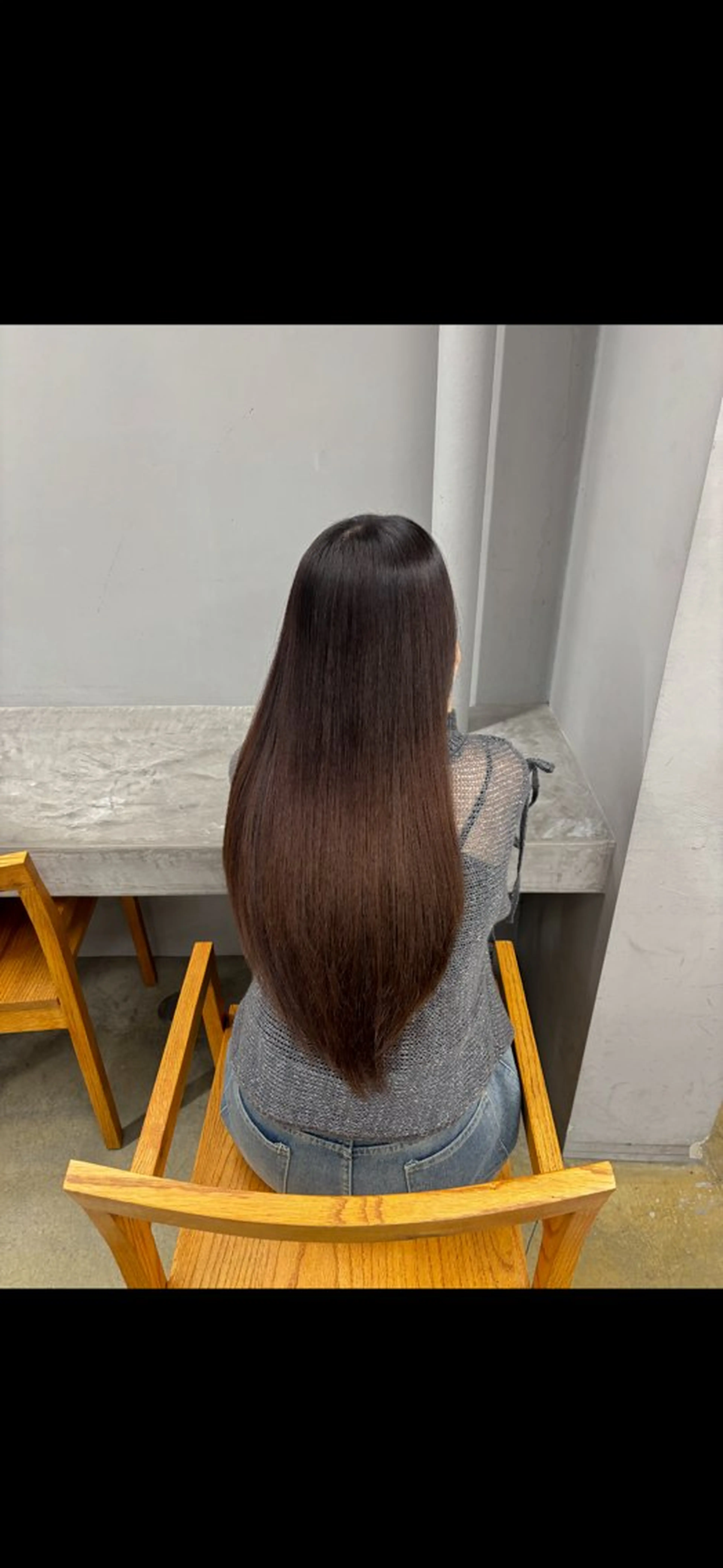 ロング nude所属・𝐀𝐦𝐞𝐫𝐢 /透明感カラーのヘアスタイル