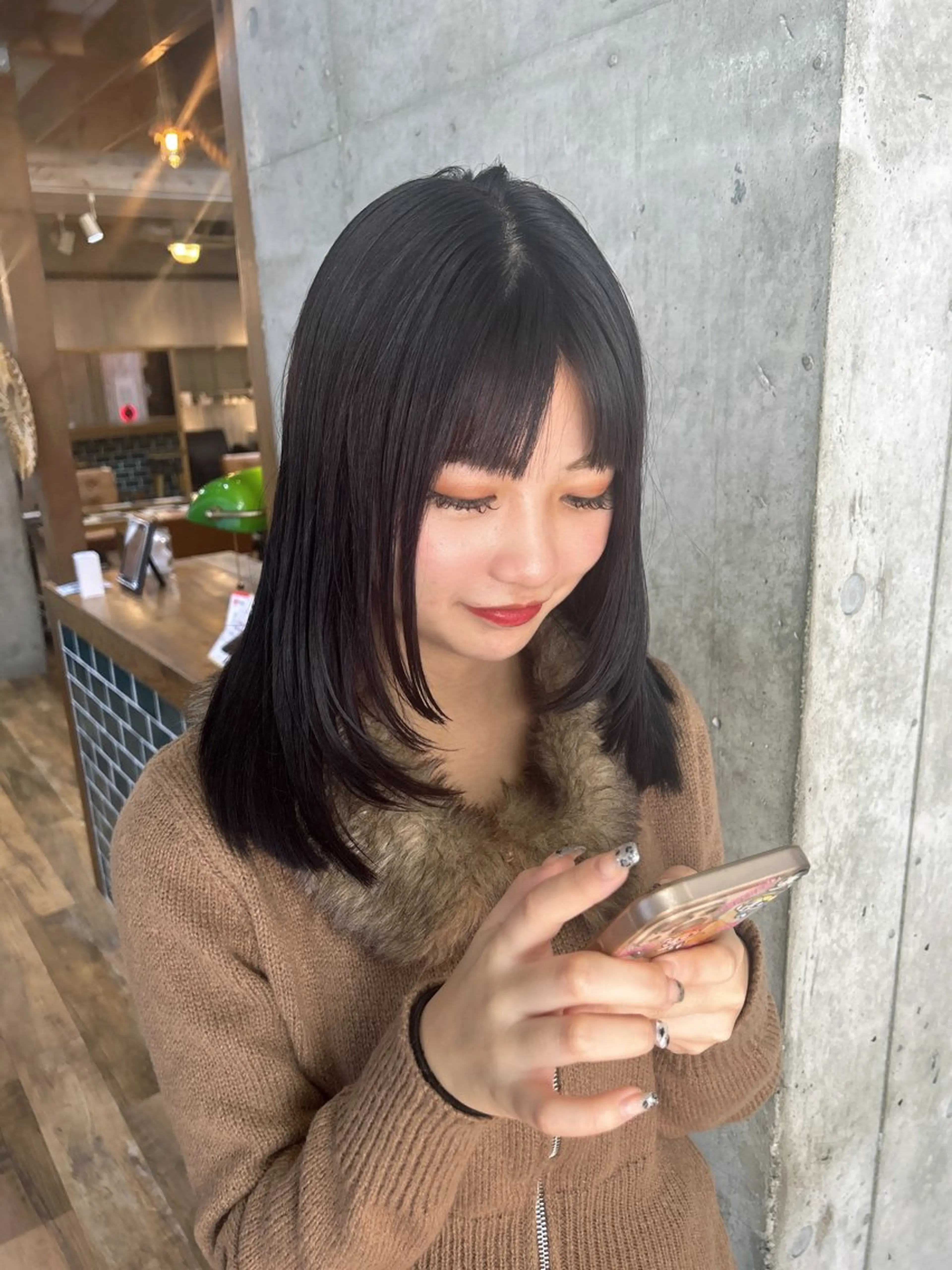 ロング カラー カット ヘアカラー トリートメント 🎨デザイン🥇 美髪・艶髪 日暮千敬のヘアスタイル