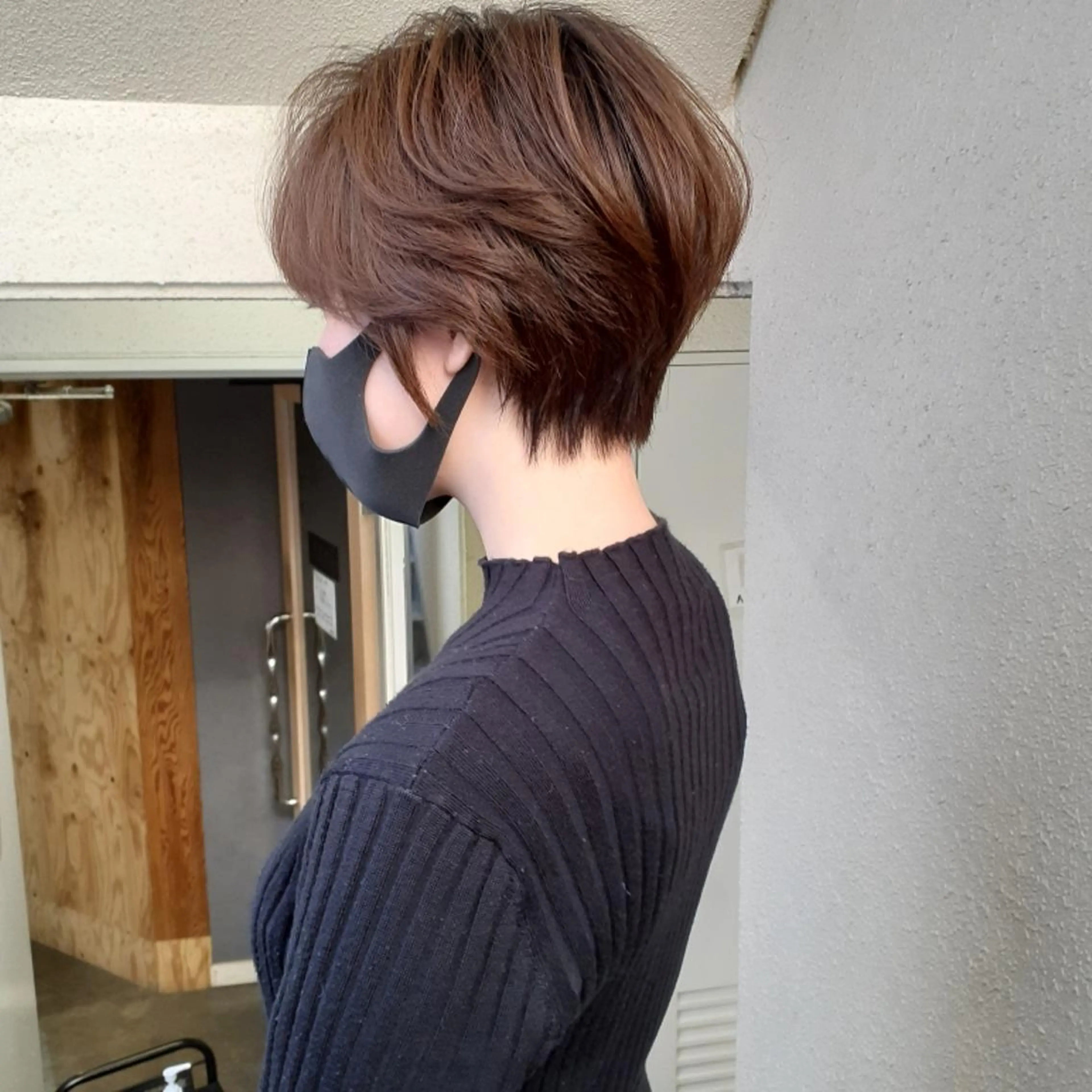 ショート カラー ショートヘア カット ヘアカラー トリートメント 🔳髪質改善🔳 岡本陽のヘアスタイル