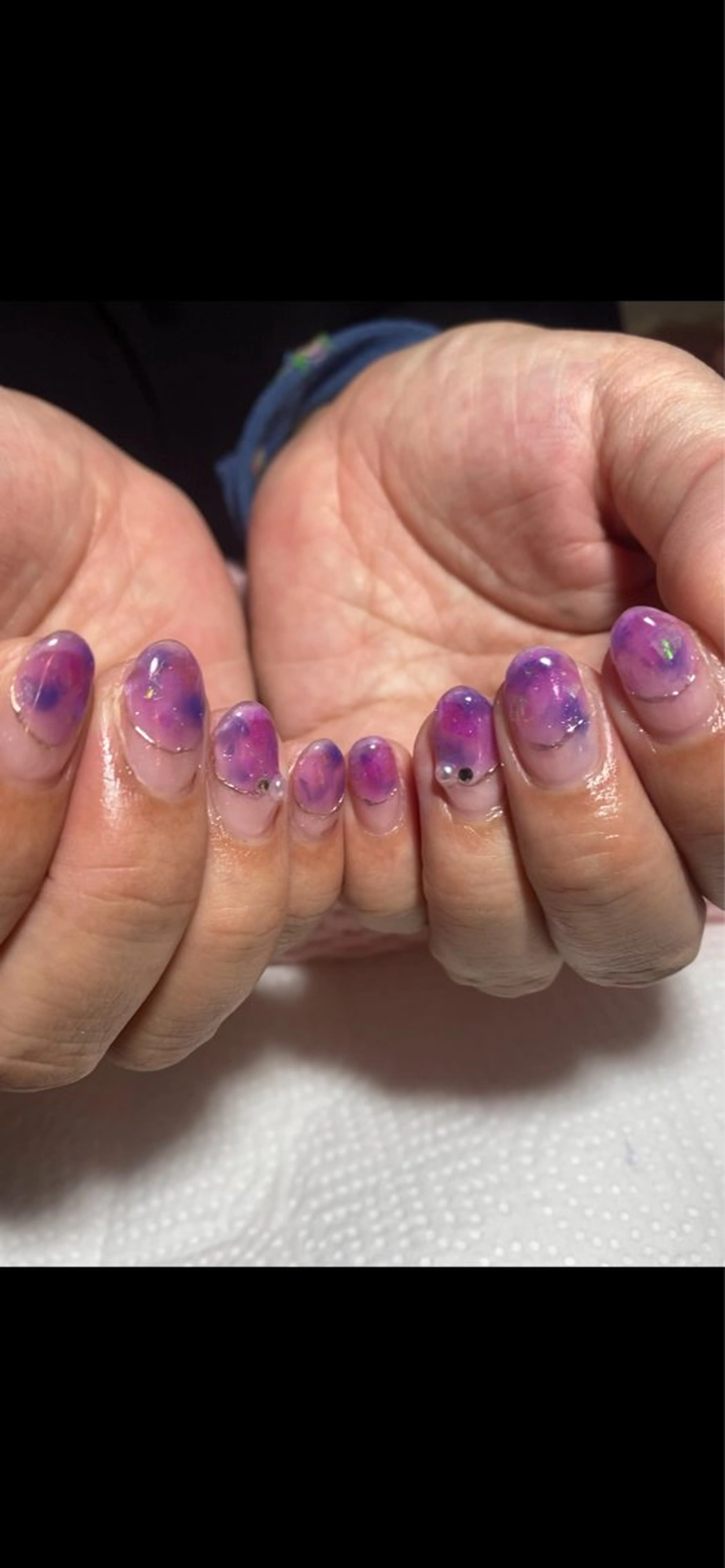 ネイル クリアネイル デュアス R _宇都宮のネイルデザイン