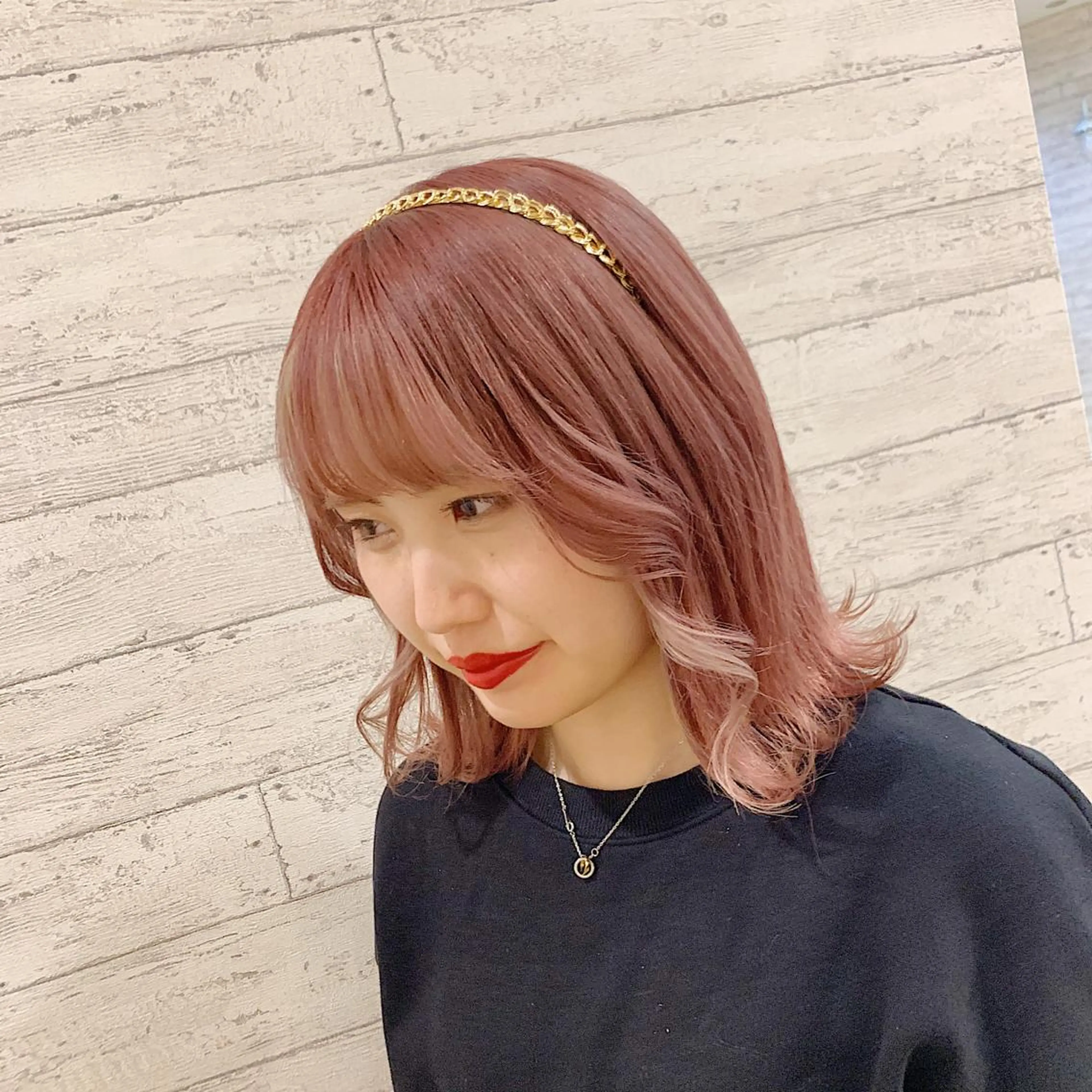 ミディアム カラー GO TODAY SHAiRE SALON 町田店所属・🫧大森 知夏🫧のヘアスタイル