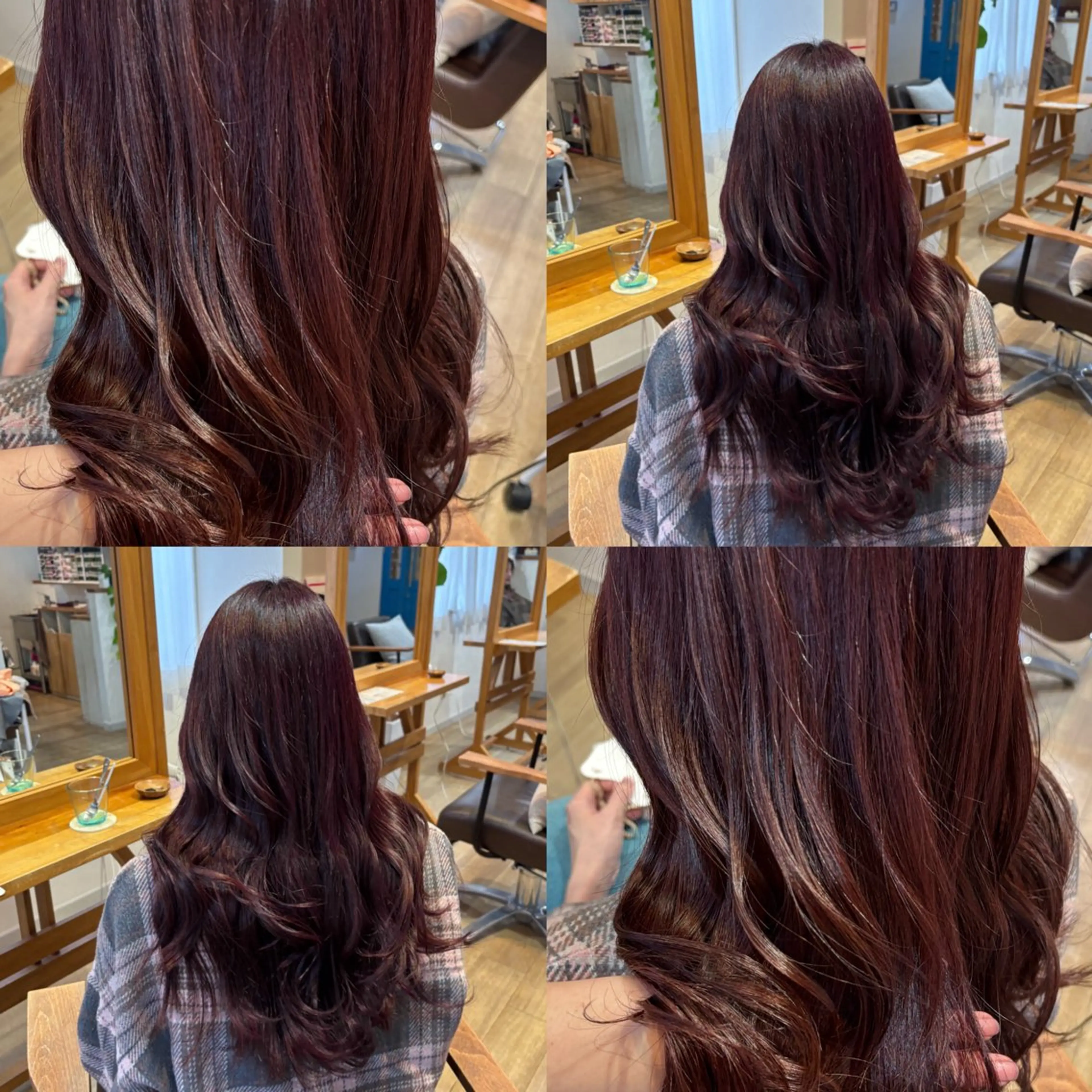 ロング カラー カット ヘアカラー トリートメント RINNO🌷艶髪/ 透明感&艶カラーのヘアスタイル