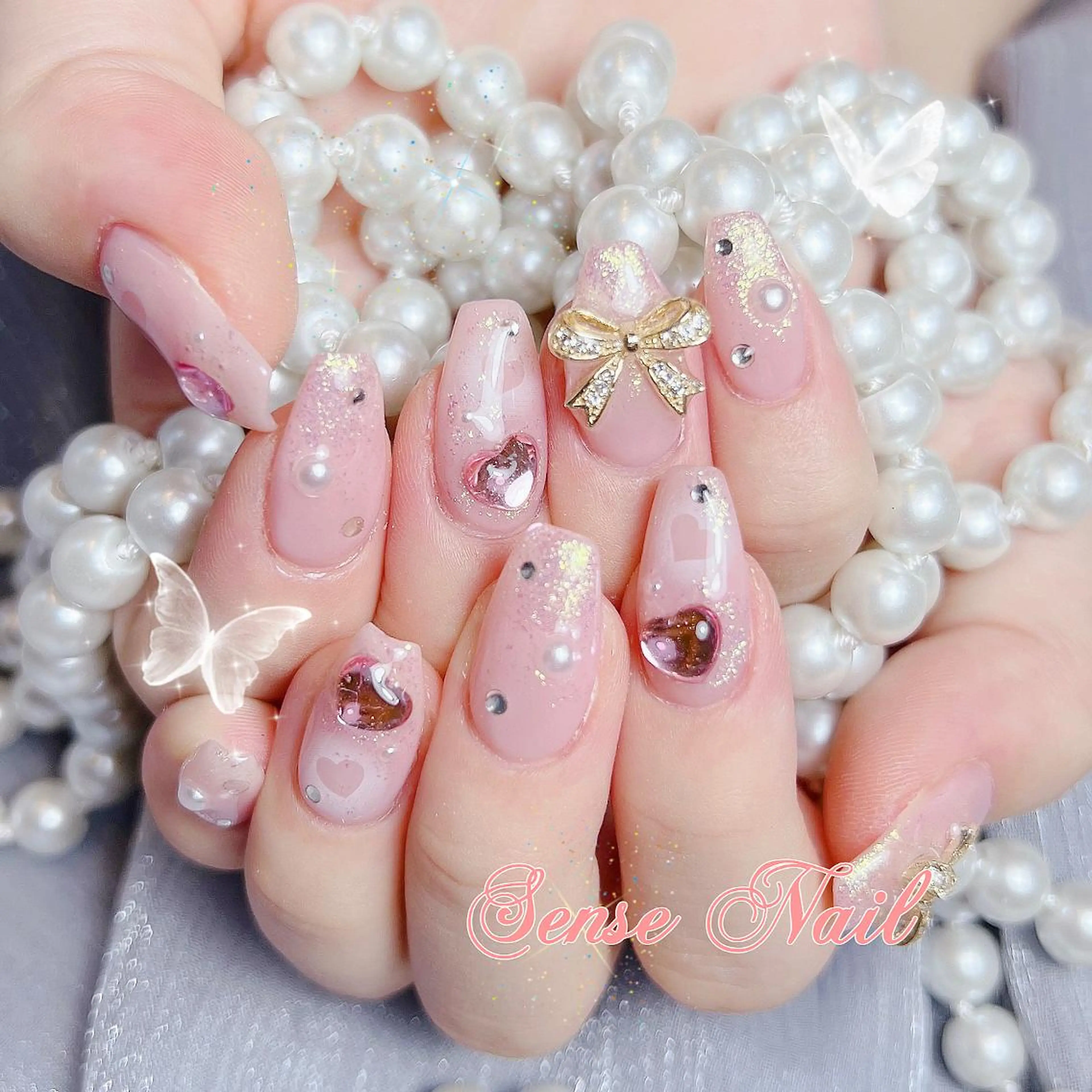 ネイル ハンドネイル ハンドケア 🎀Sense Nail渋谷店🎀のネイルデザイン