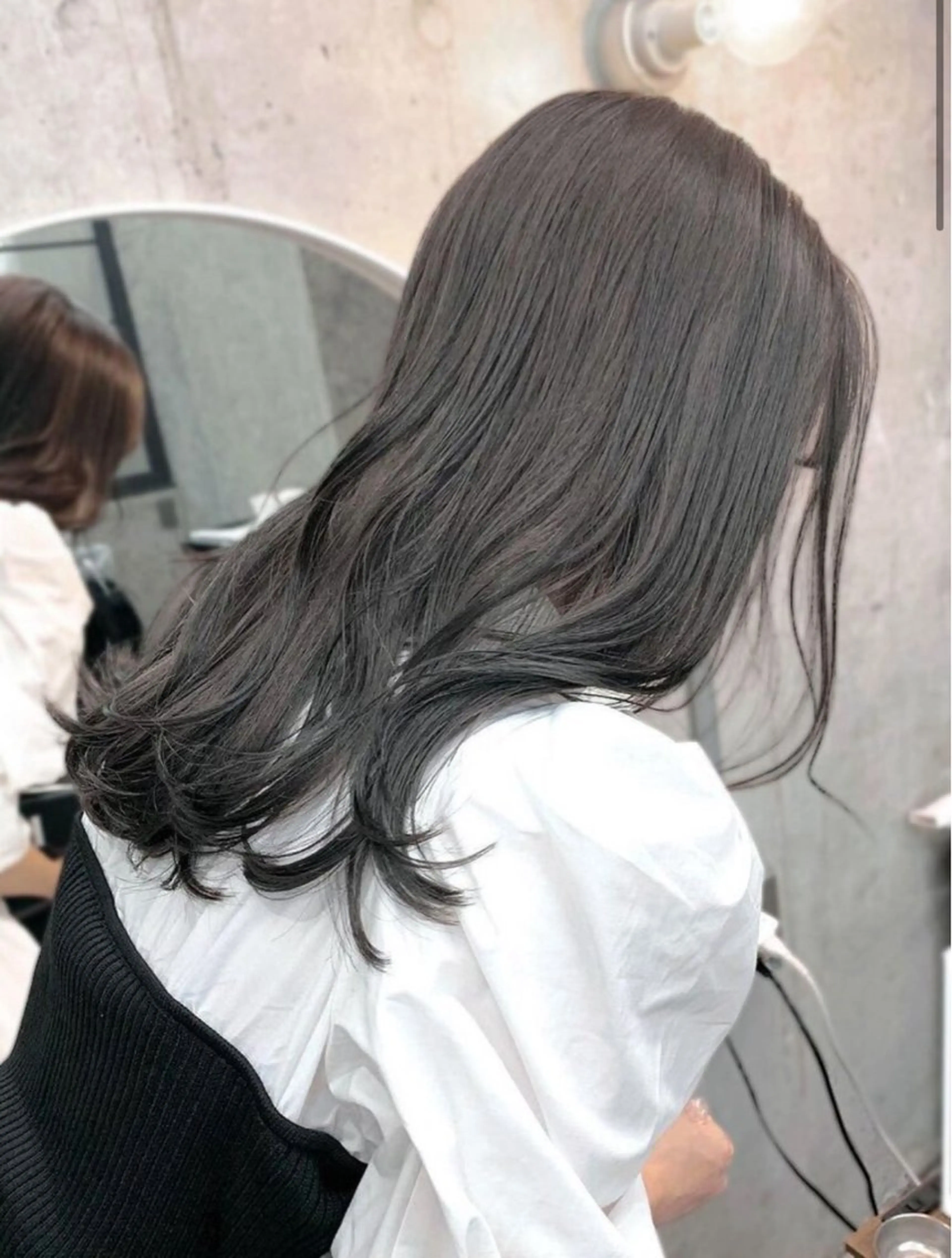 カラー ヘアカラー 菊地 万佐久のヘアスタイル