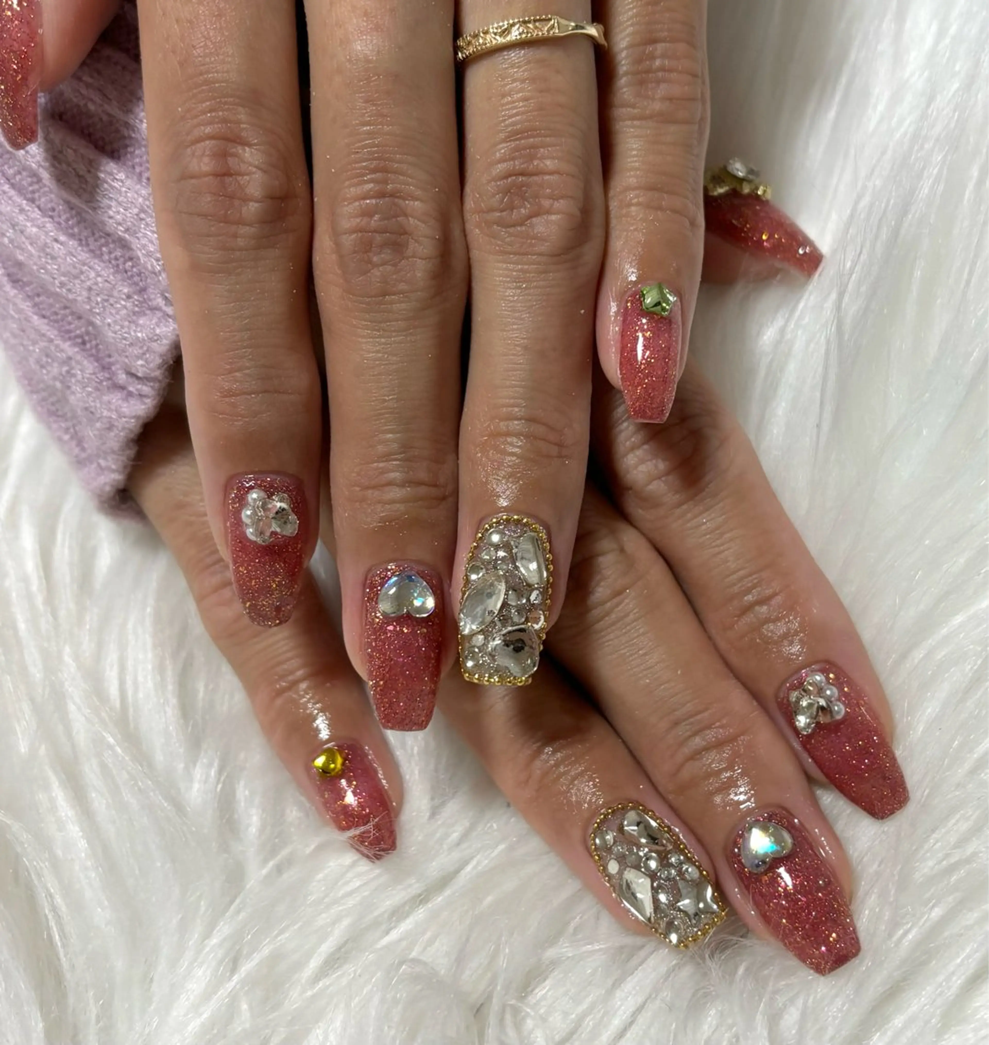 ネイル ハンドネイル nail salon HIRUKANAのネイルデザイン