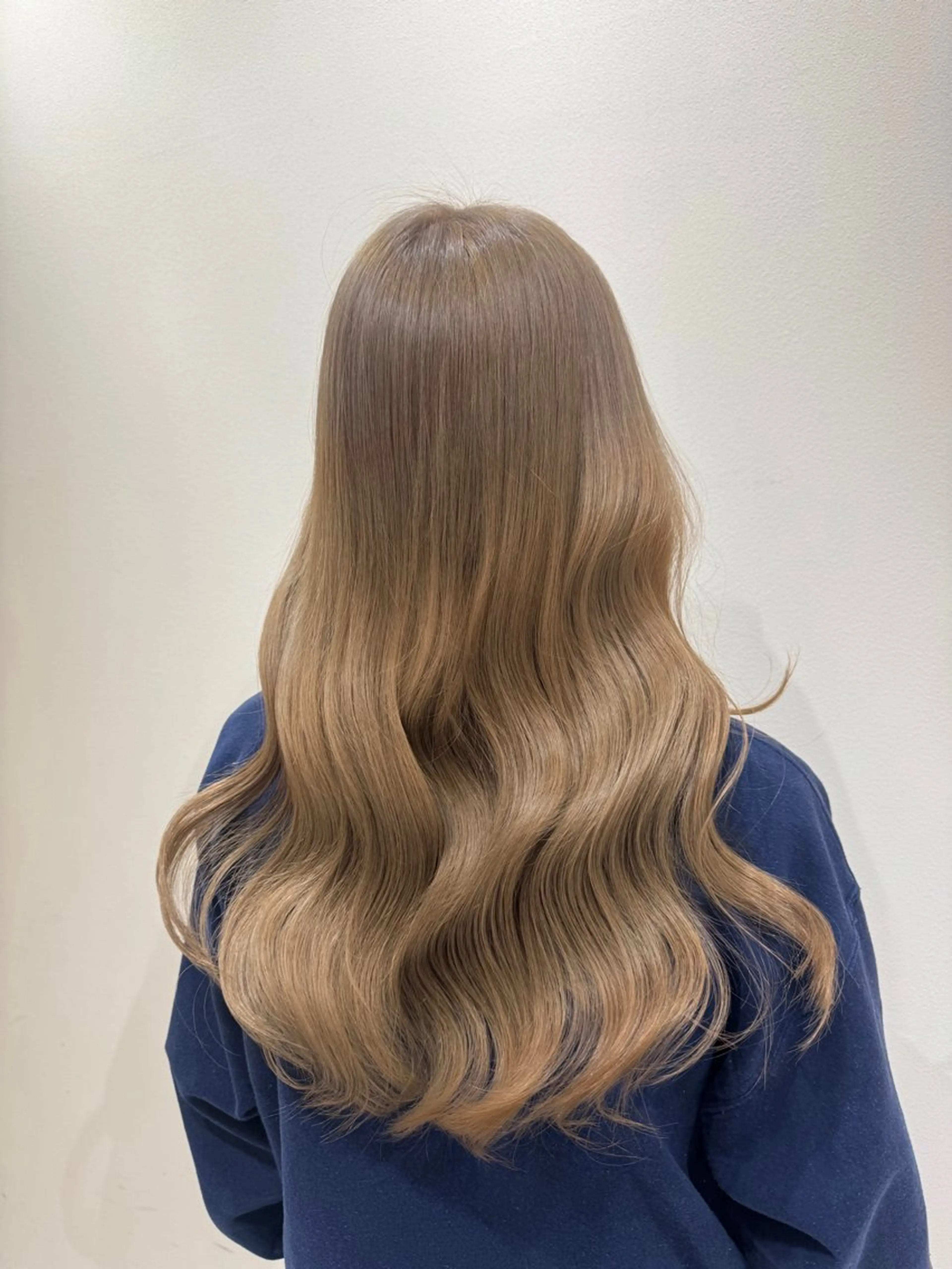 ロング カラー ベージュカラー ヘーゼル ヘアカラー 髪質改善🫧 カラー特化/Hinaのヘアスタイル