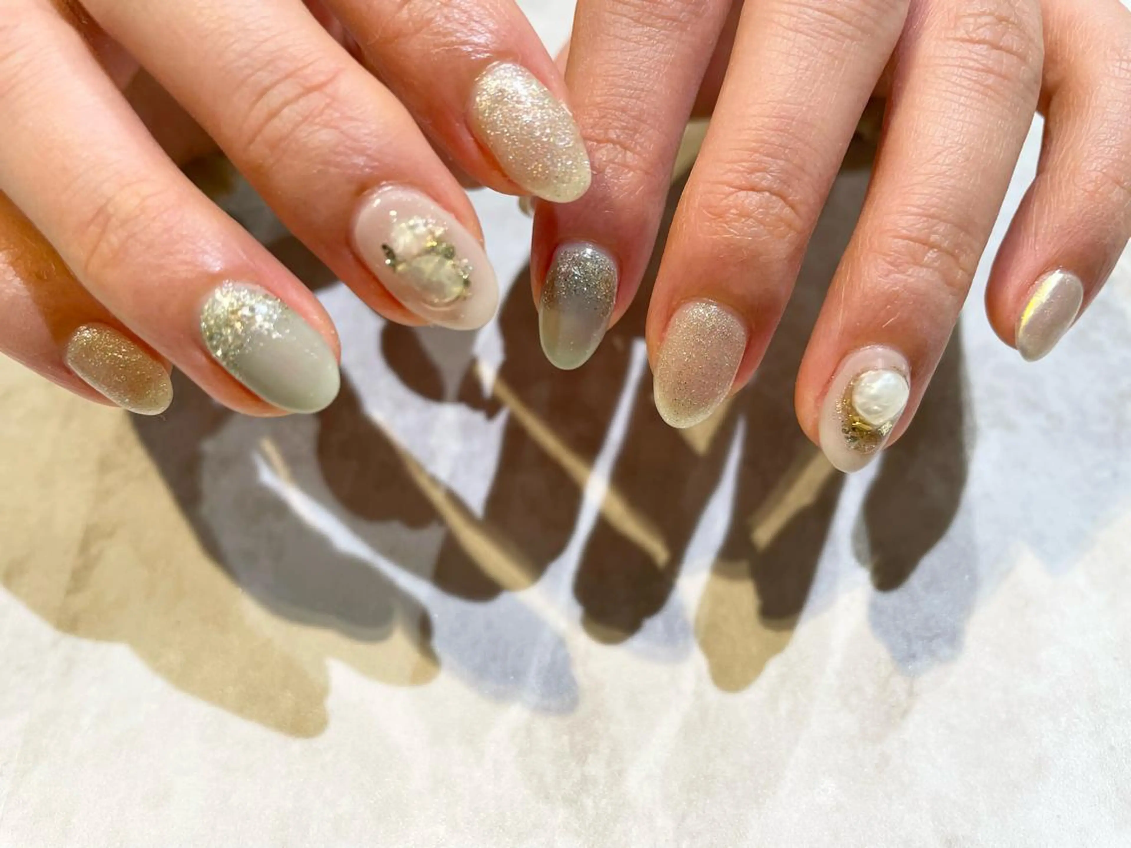 ネイル 舞田 苑香のネイルデザイン