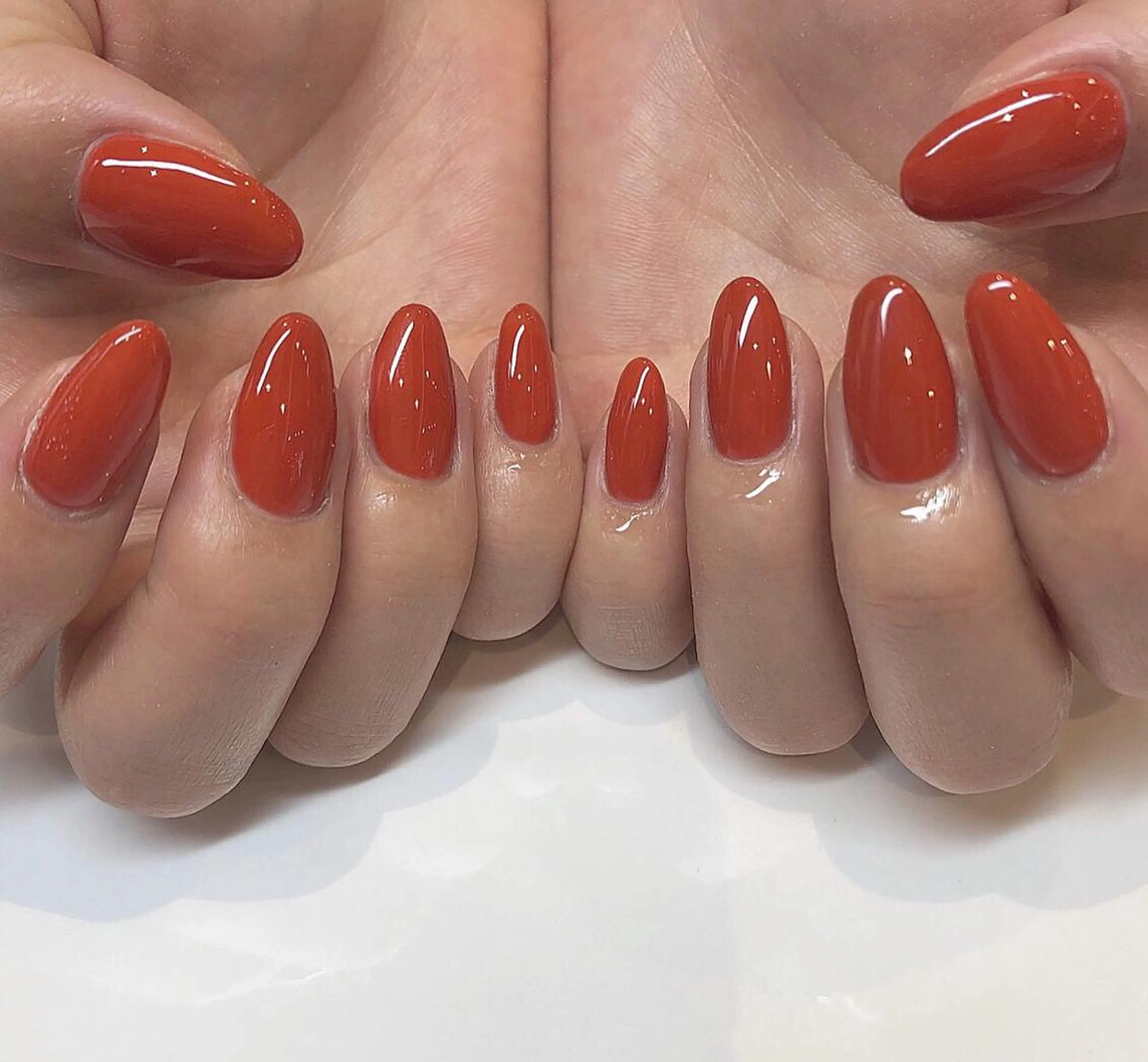 ネイル ワンカラーネイル ハンドネイル 鶴田୨ৎmaison de NALIのネイルデザイン