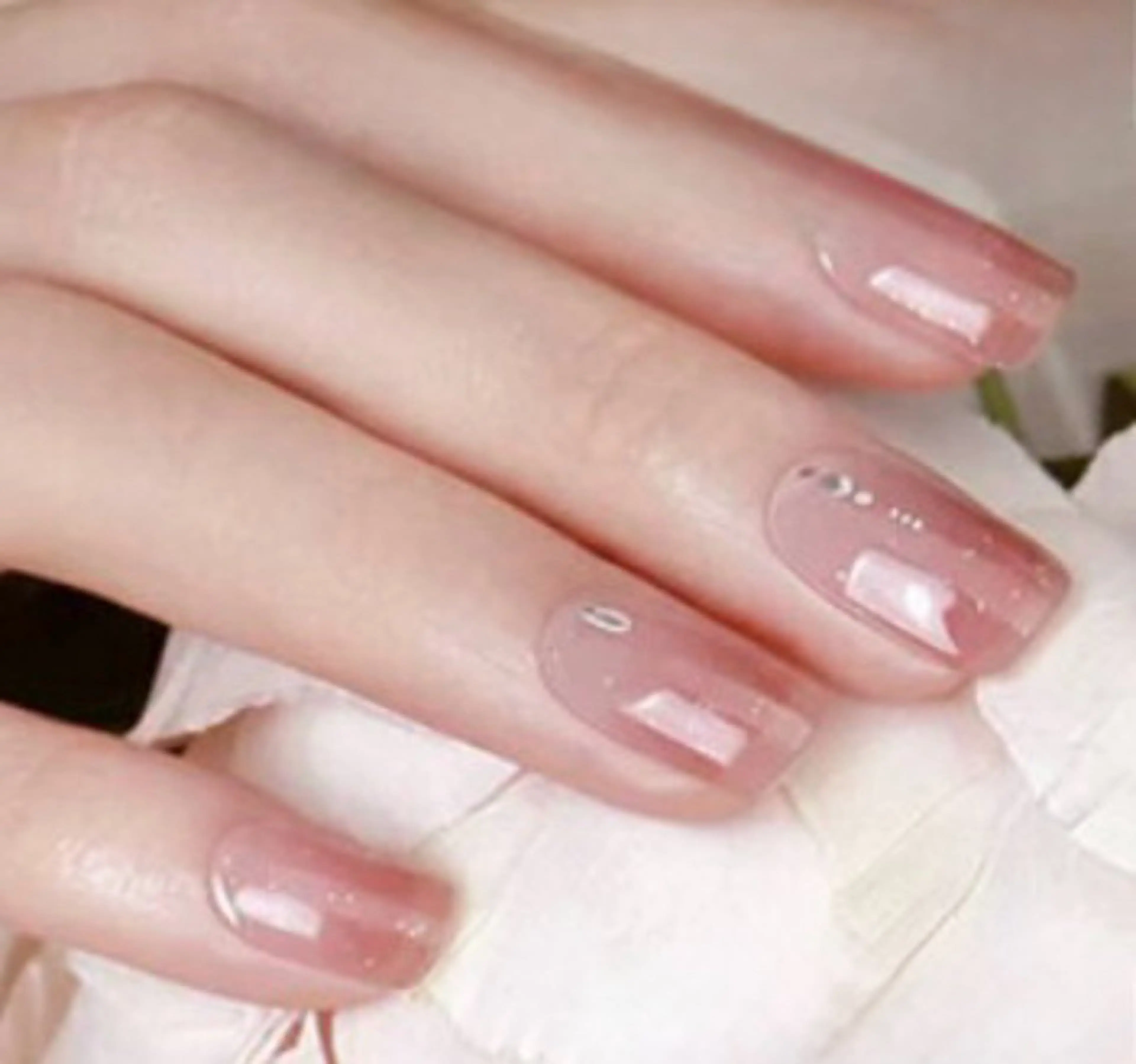 New💗【新規様限定】韓国最新ジェリーネイル体験💅（フィルイン対応/オフ無料）透けツヤ×上品カラーで指先美人✨✨の写真