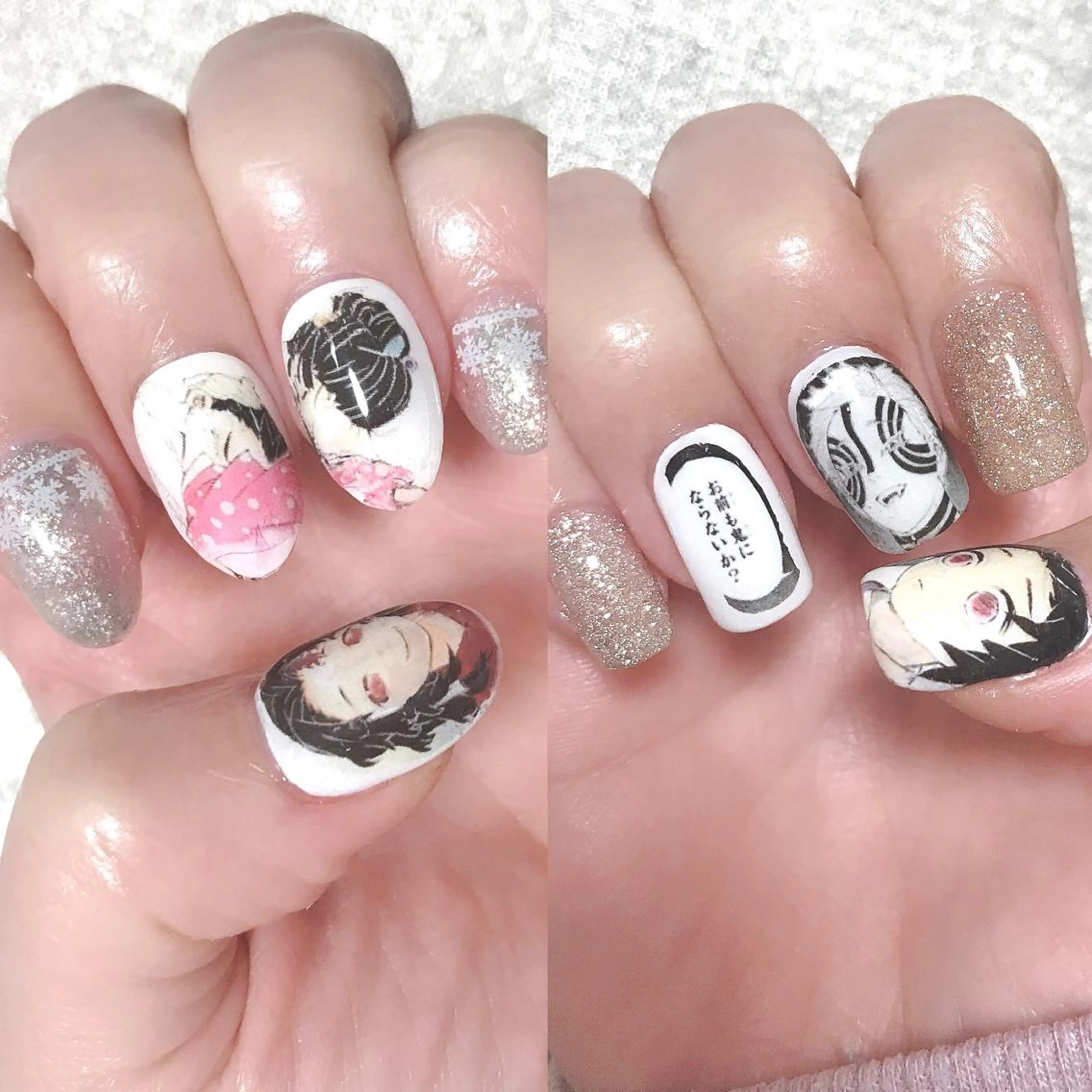 ネイル フラッシュネイル ニュアンスネイル ステラ marikominoのネイルデザイン