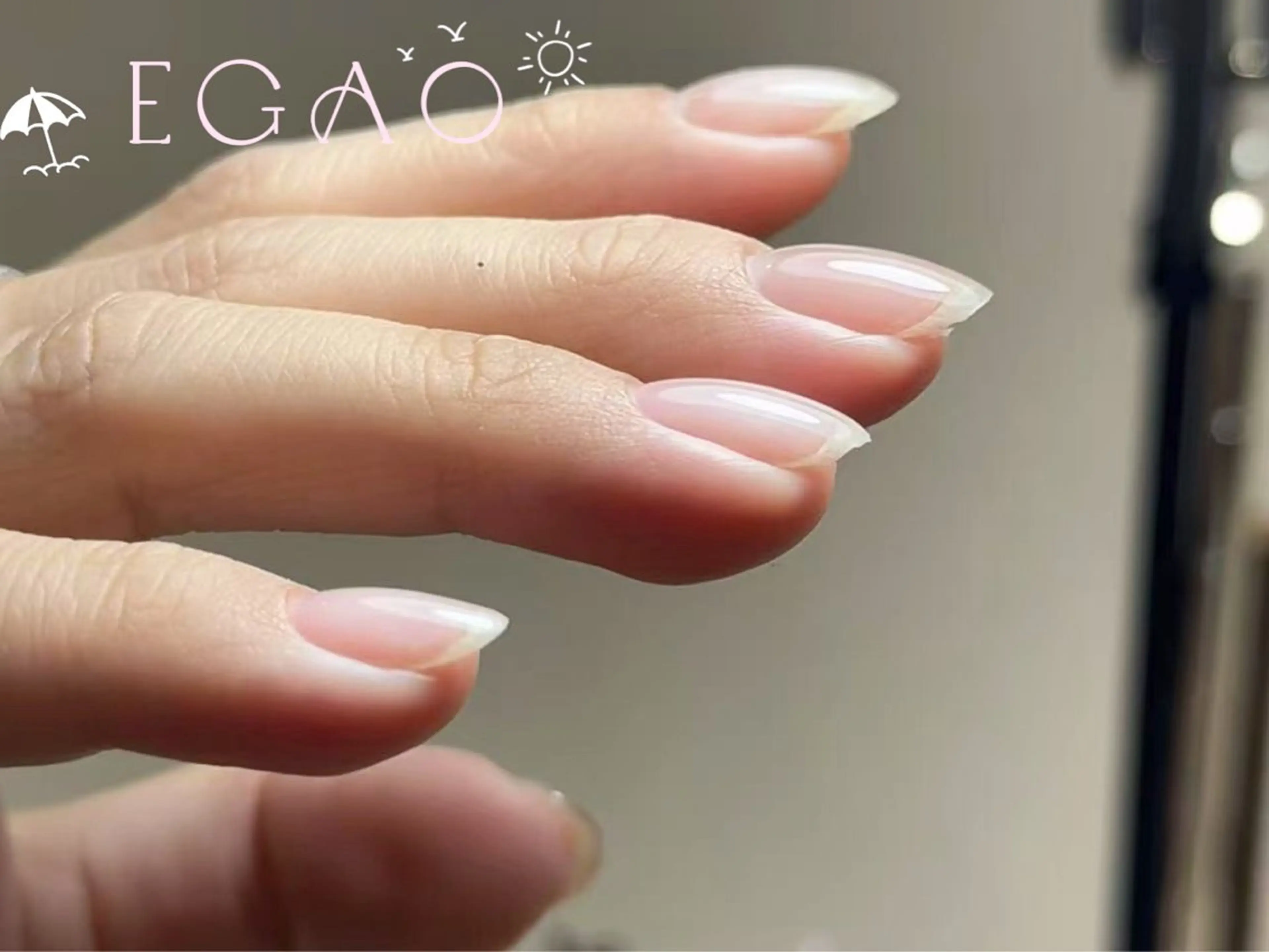 ネイル アートネイル フットネイル フレンチネイル ジェルネイル グラデーション Egao Nail Salonのネイルデザイン