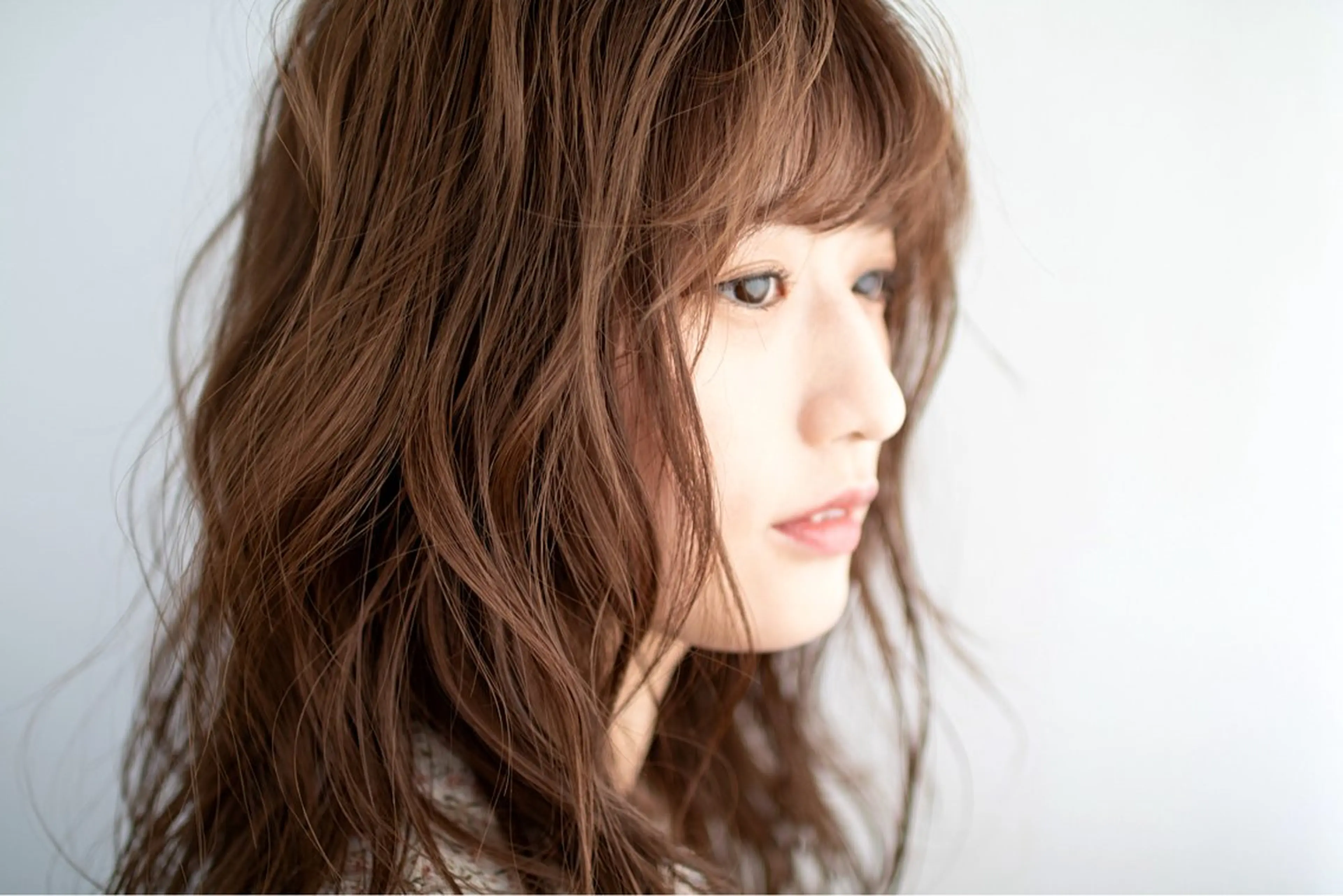 ミディアム カラー hair salon Ranun髪質改善のヘアスタイル