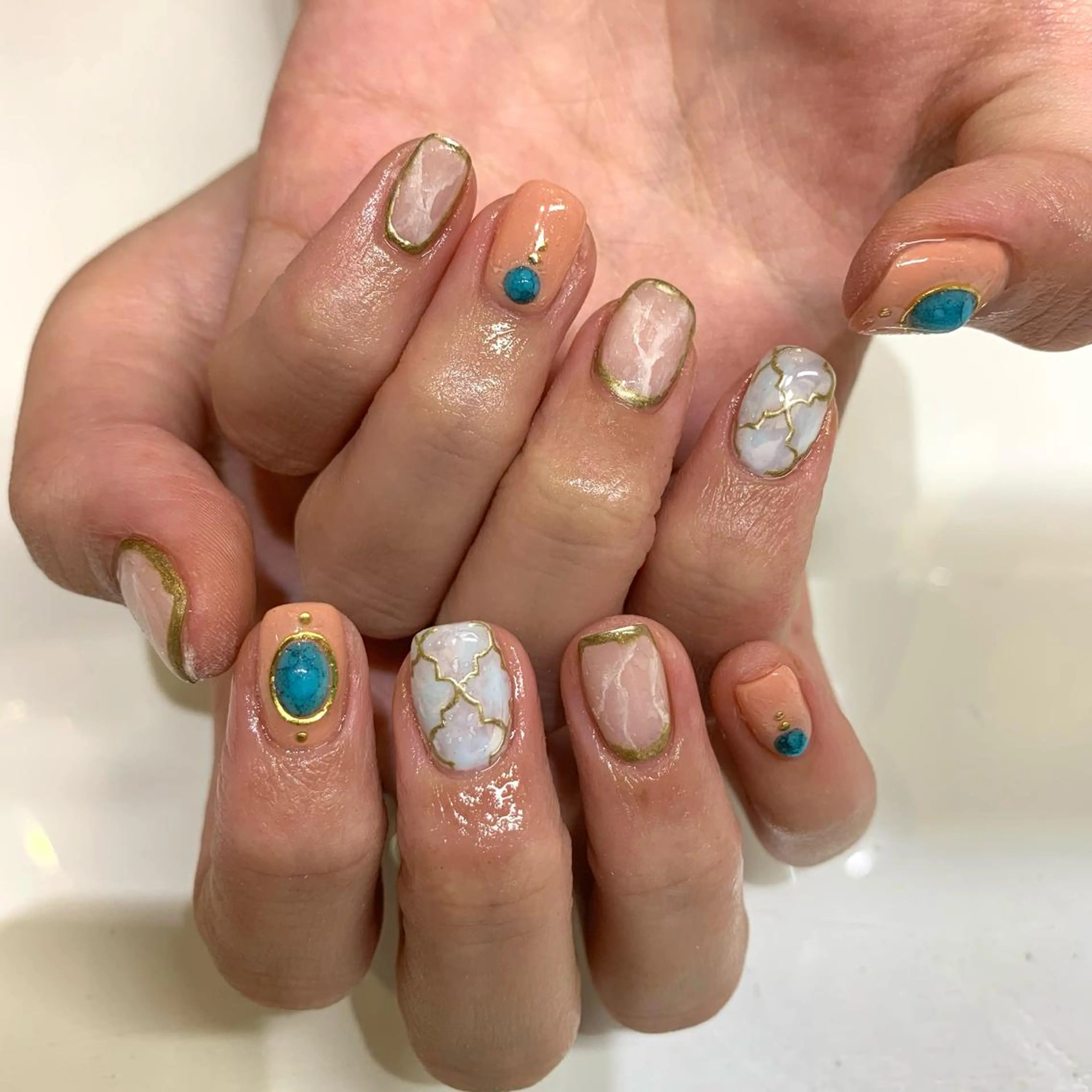 ネイル NAIL＆EYE FLEUR渋谷のネイルデザイン
