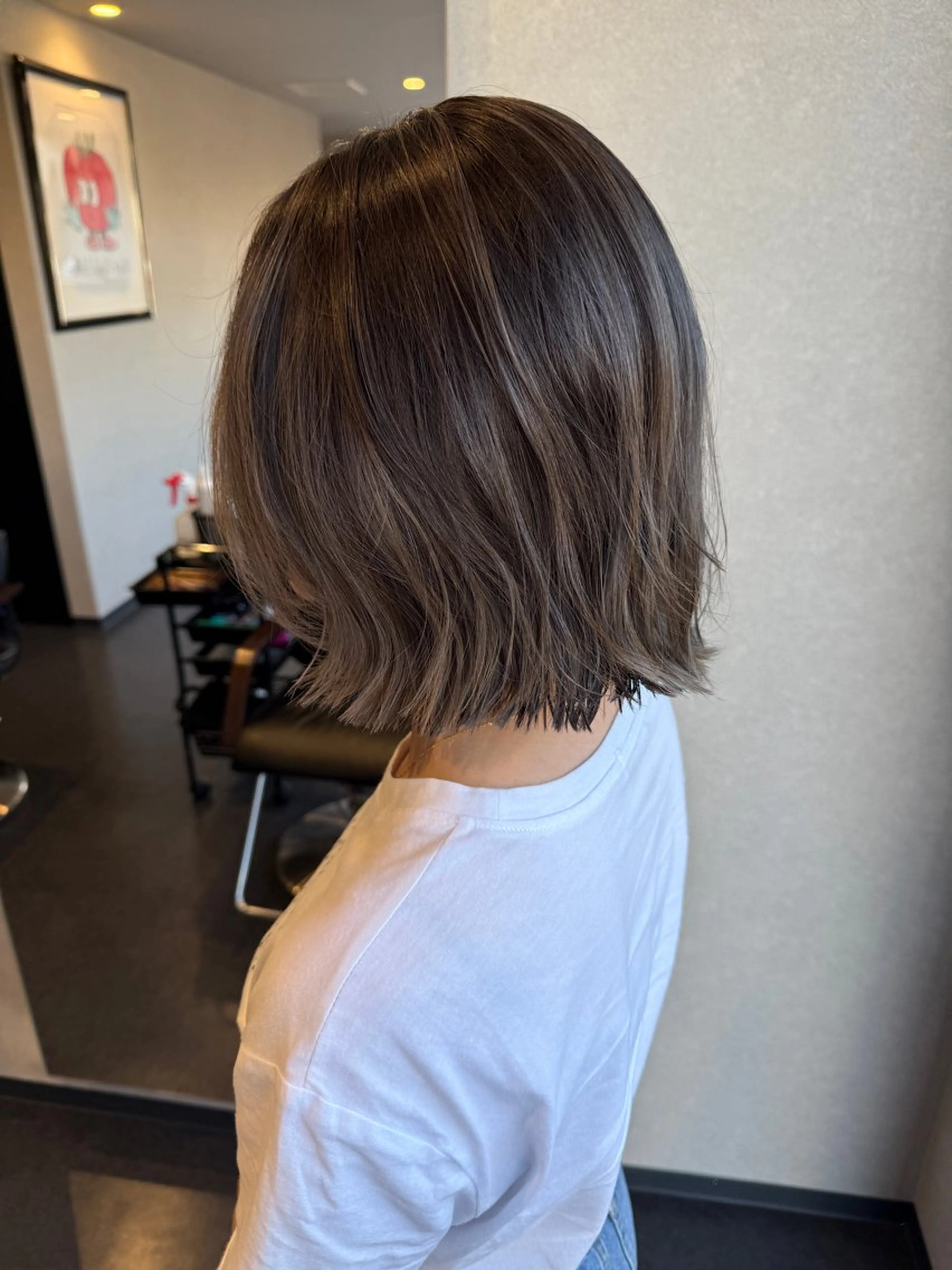 ショート ハイライト レイヤーカット 髪質改善⚡️カラー 🍀武久 誠🍀のヘアスタイル