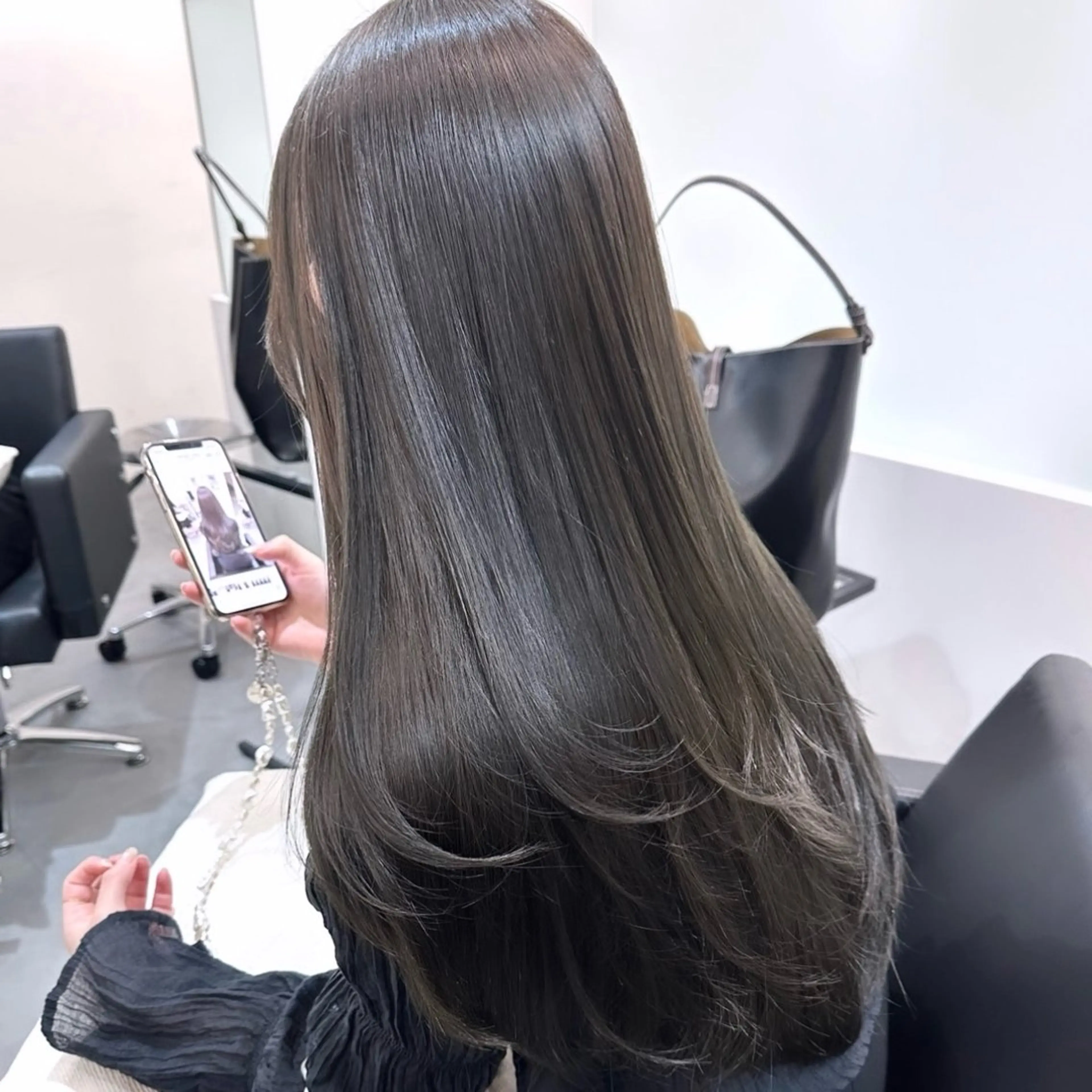 ロング カラー yurine / 髪質改善/艶カラー♡のヘアスタイル