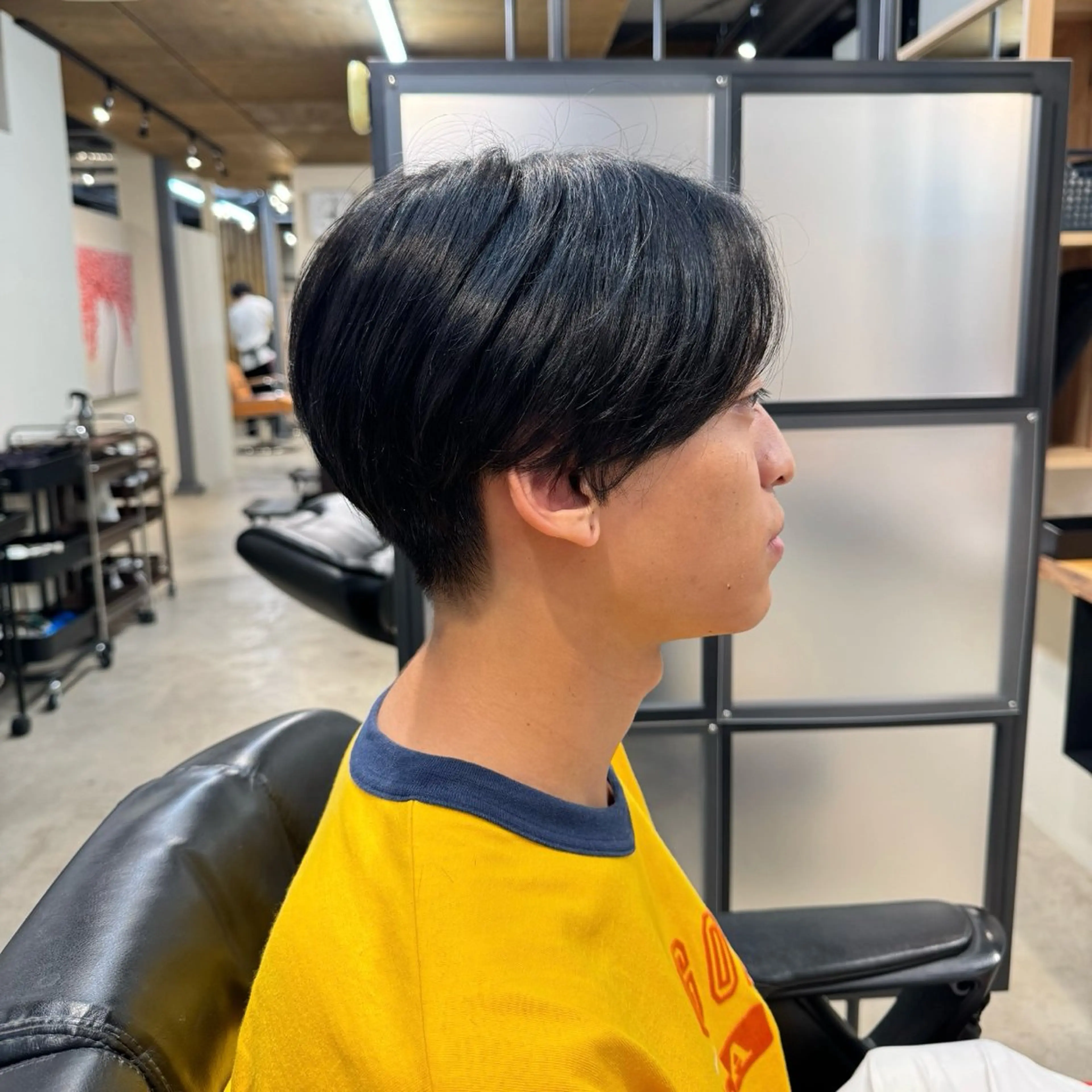 メンズ 刈り上げ 梅本 淑人のヘアスタイル