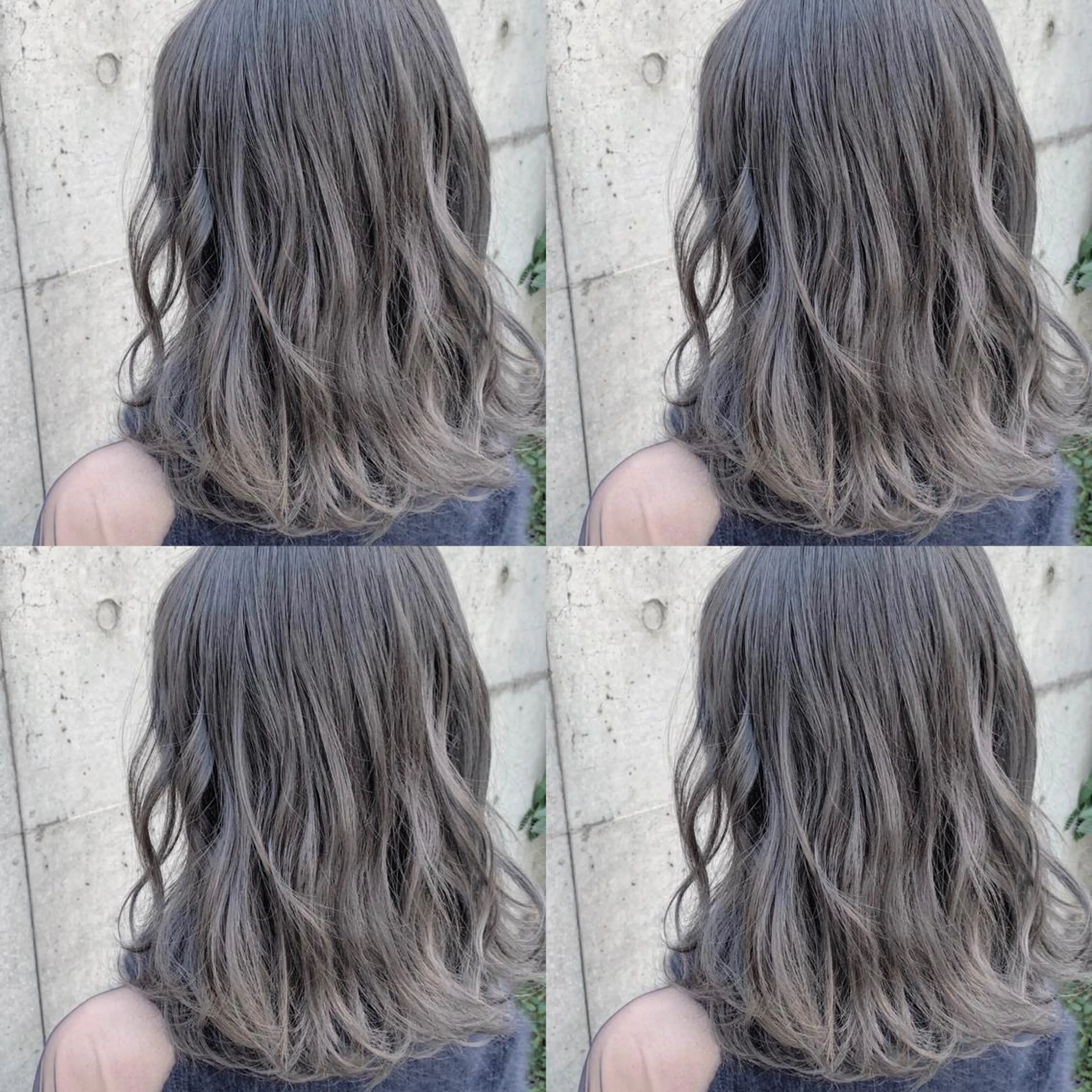 ミディアム カラー ヘアアレンジ グラデーションカラー グレージュ 垢抜け案内人 鈴木聖矢✂️のヘアスタイル