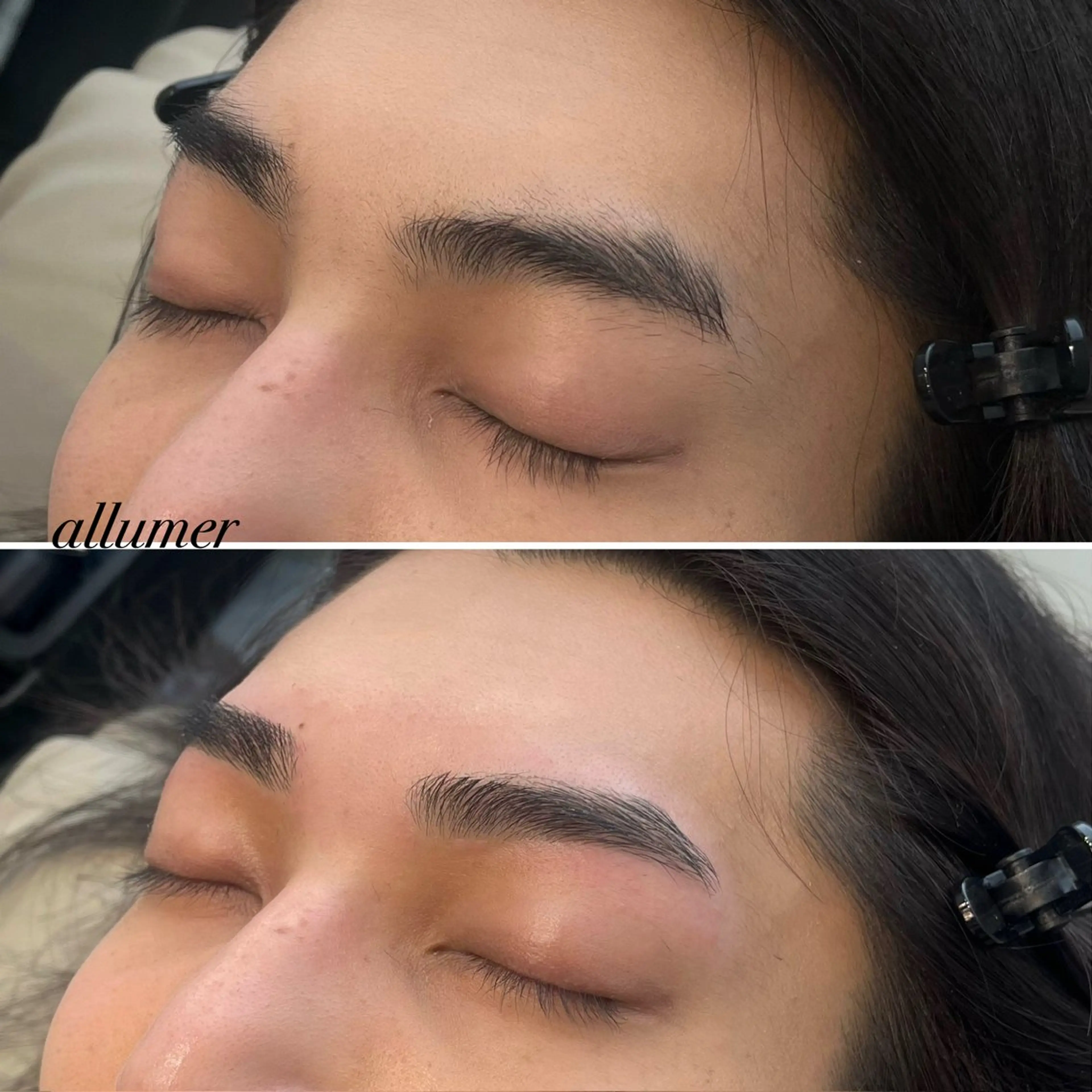 メンズ アイブロウ ワックス脱毛 眉カット メンズ眉毛サロン allumerりさの眉毛・アイブロウイメージ