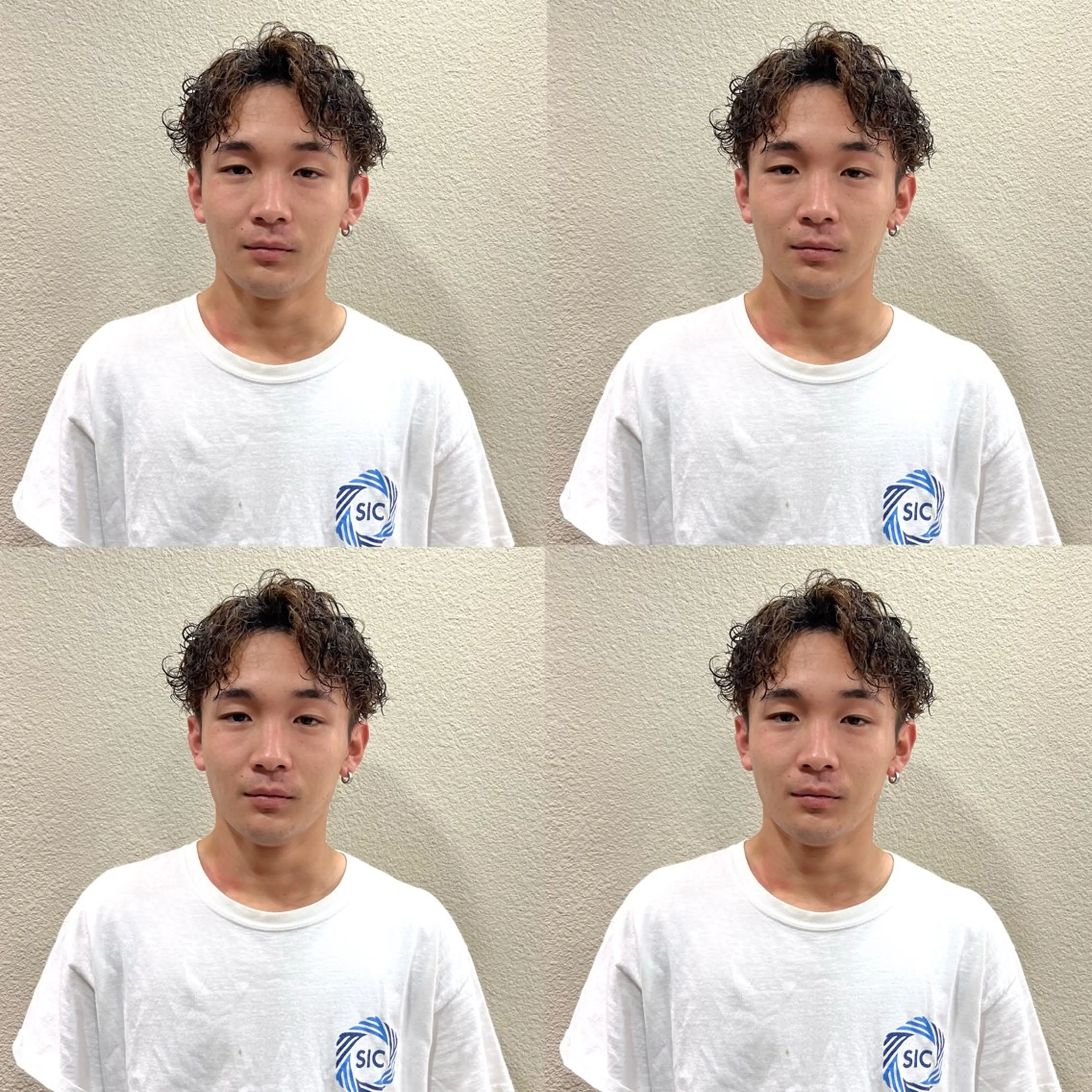 ショート パーマ メンズ カルマパーマ マッシュ メンズパーマ メンズツイストパーマ ツイストスパイラルパーマ 茅ヶ崎パーマ特化/ スパイラル/ハルキのヘアスタイル