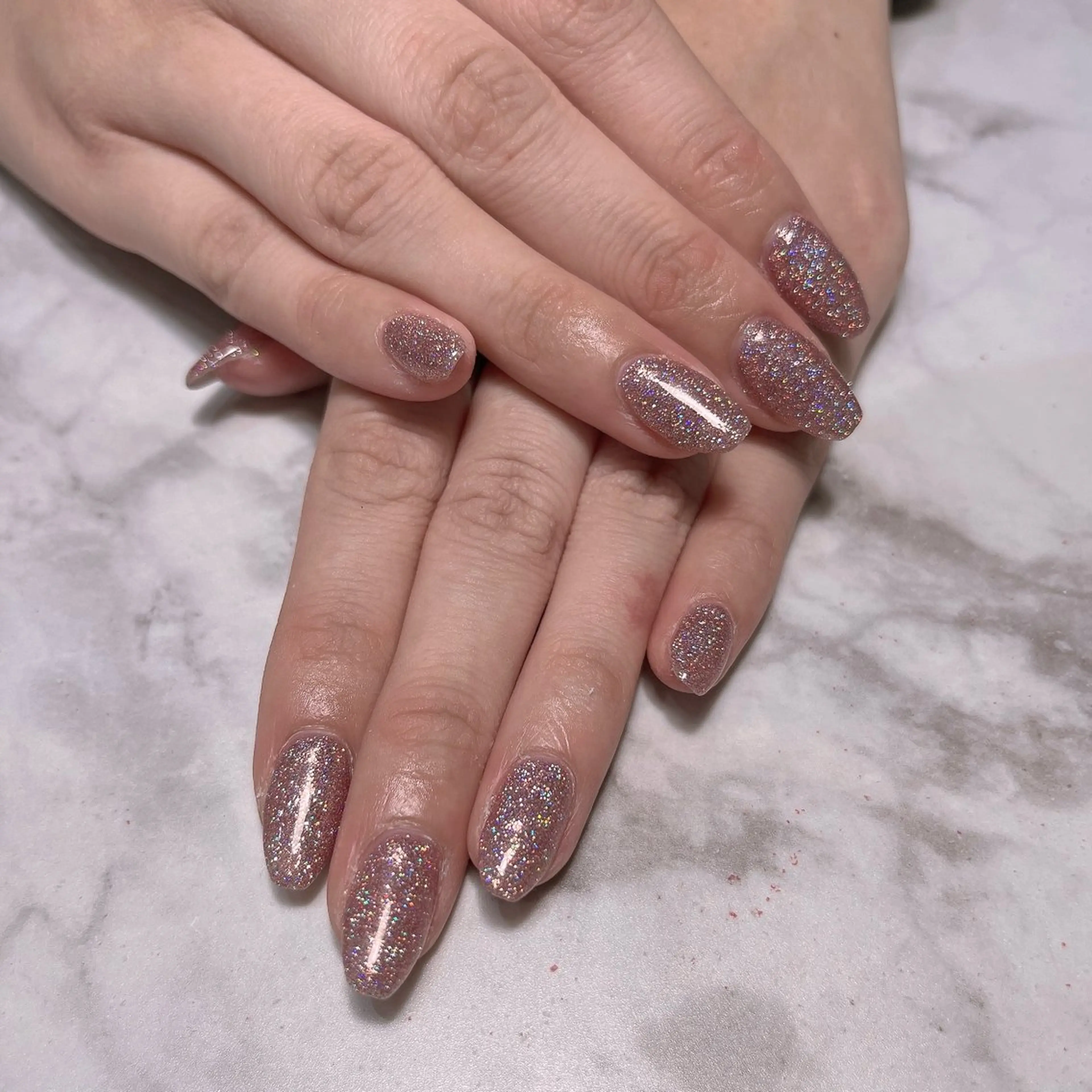 ネイル フラッシュネイル ワンカラーネイル NICO Saoriのネイルデザイン