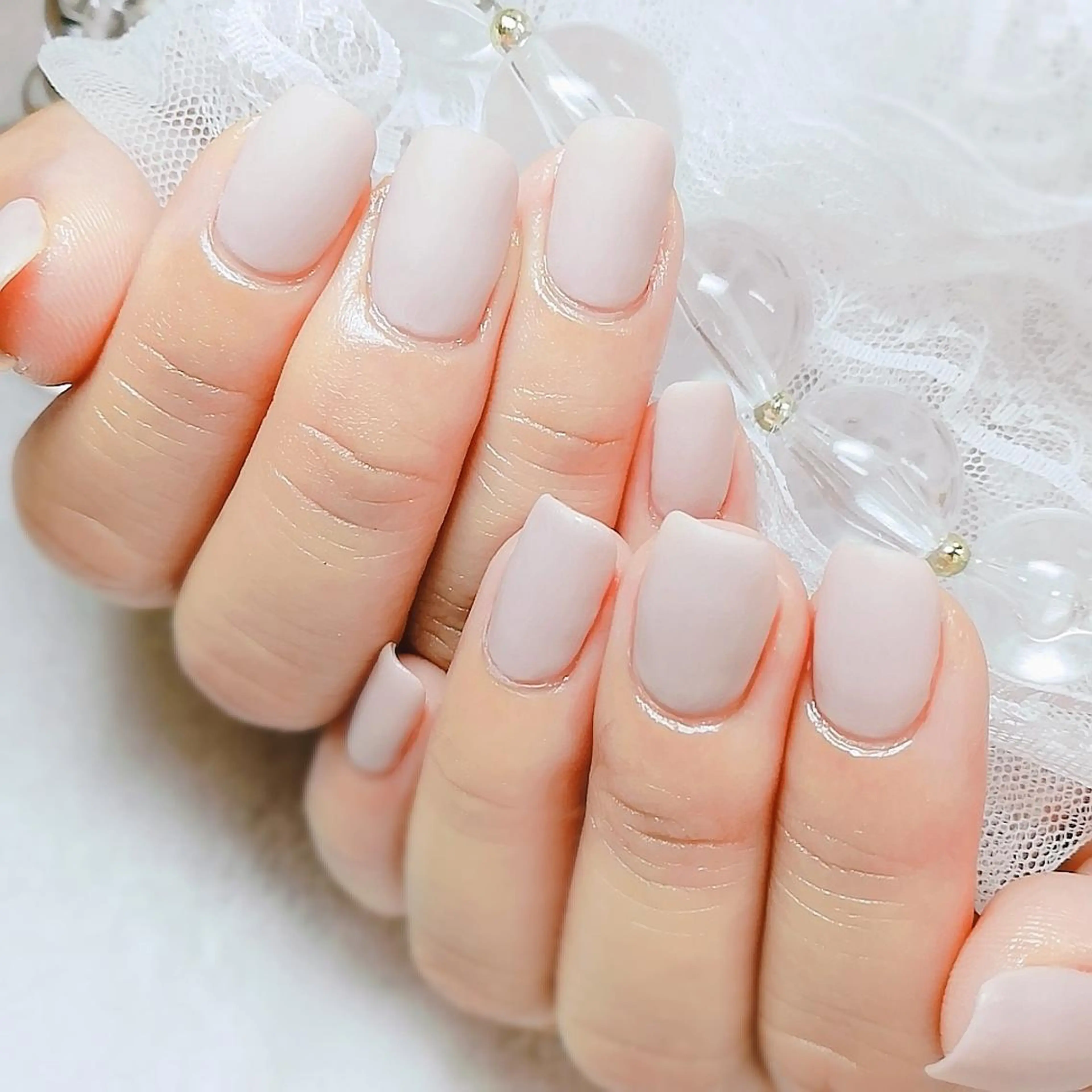 ネイル マットネイル ワンカラーネイル ハンドネイル 柴崎 美幸のネイルデザイン