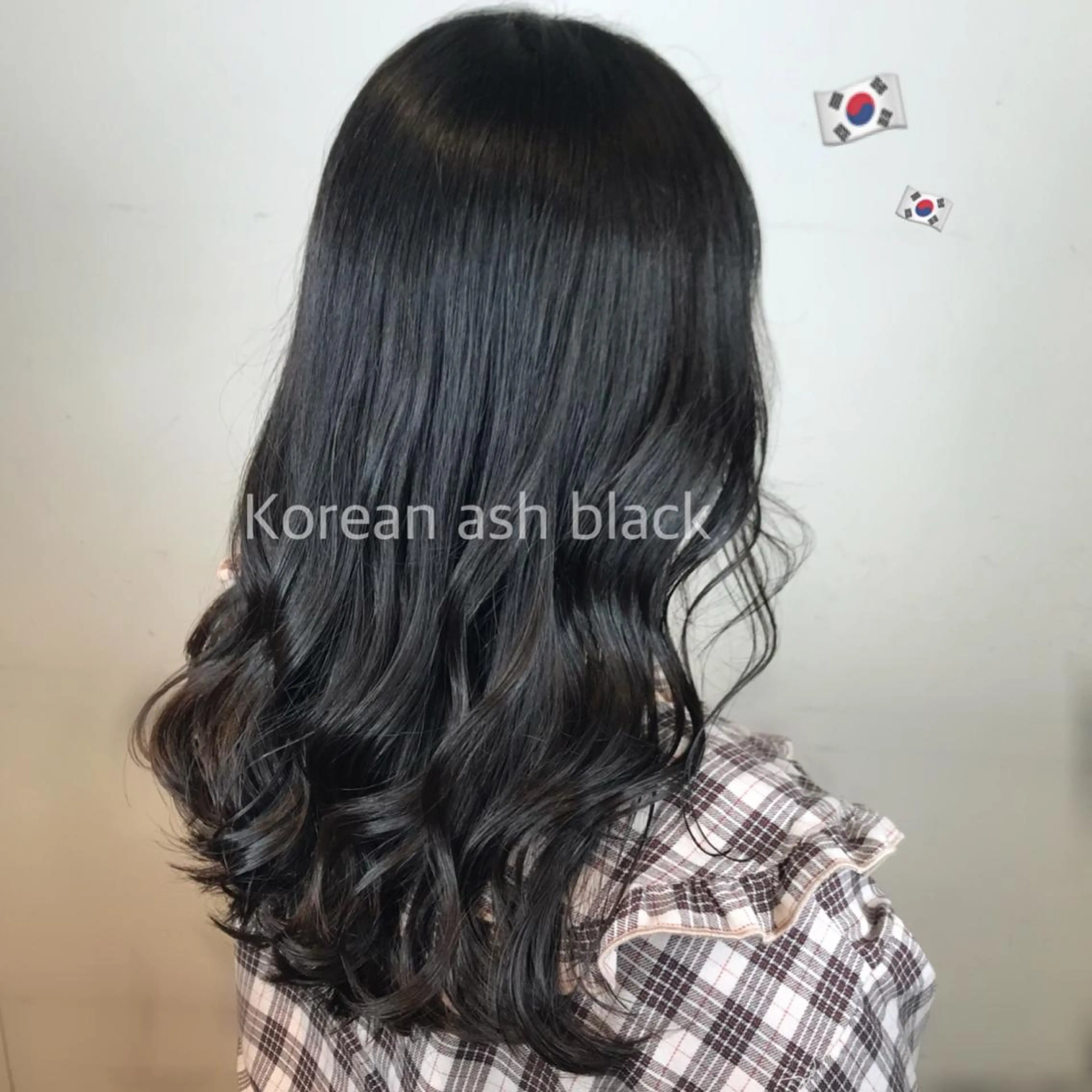 セミロング カラー ヘアアレンジ knock【ノック】所属・烏丸韓国ヘア🇰🇷 ayaka🎀のヘアスタイル