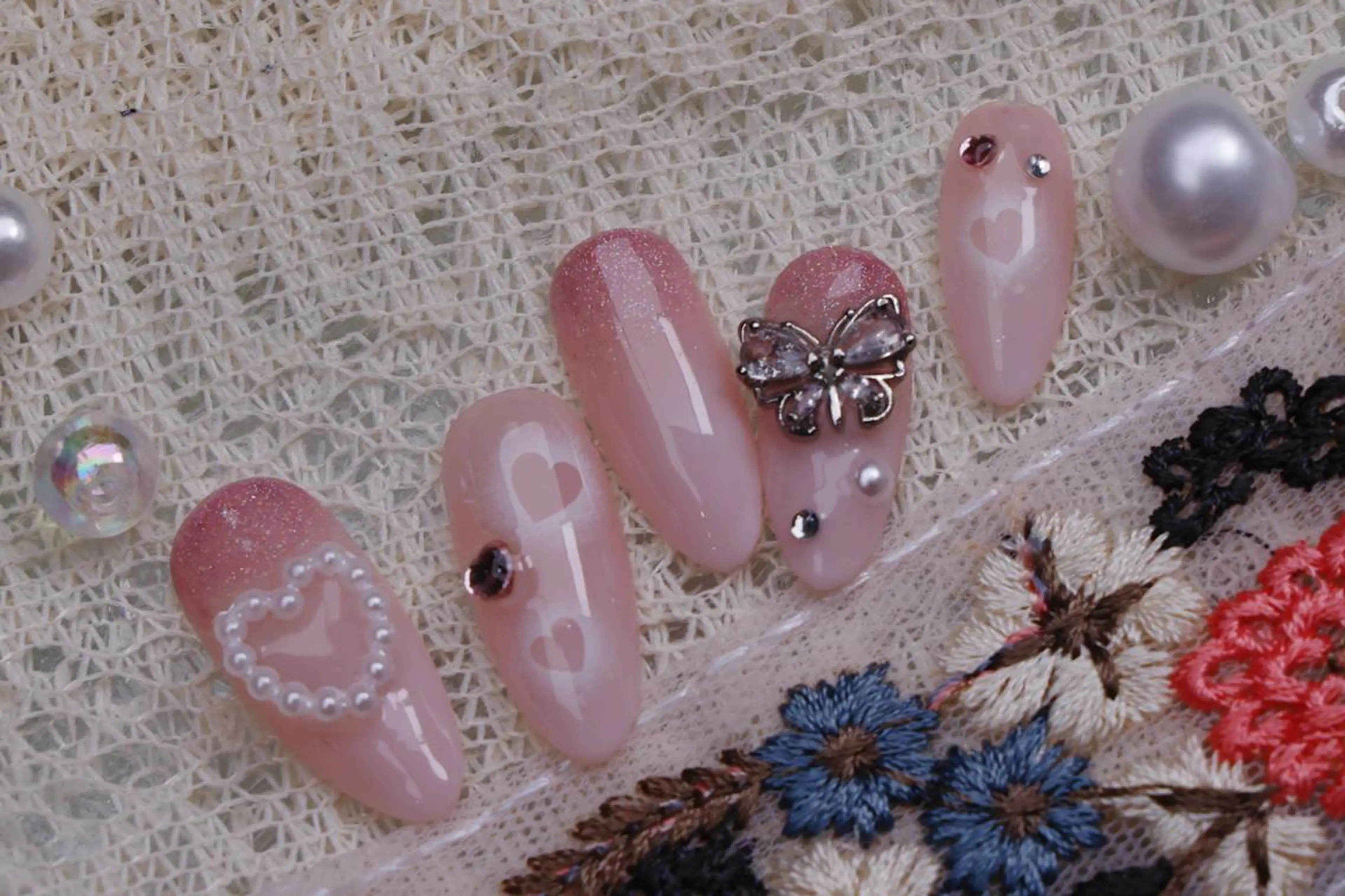 ネイル ハロウィン ロングネイル マグネットネイル スカルプネイル ネイルチップ ハンドネイル Mss えりのネイルデザイン