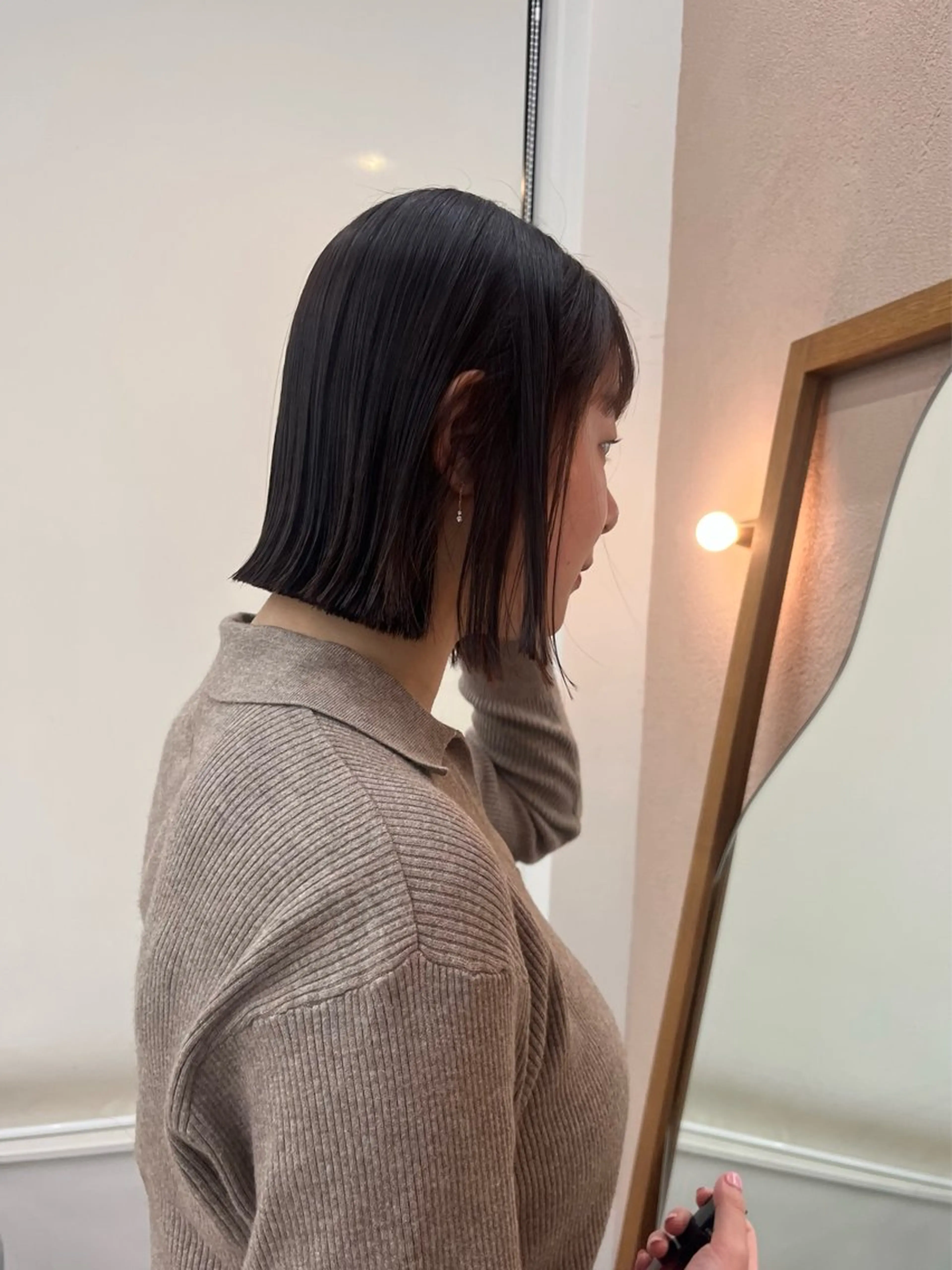 ショート ボブ 似合わせカット🌼 沙奈のヘアスタイル