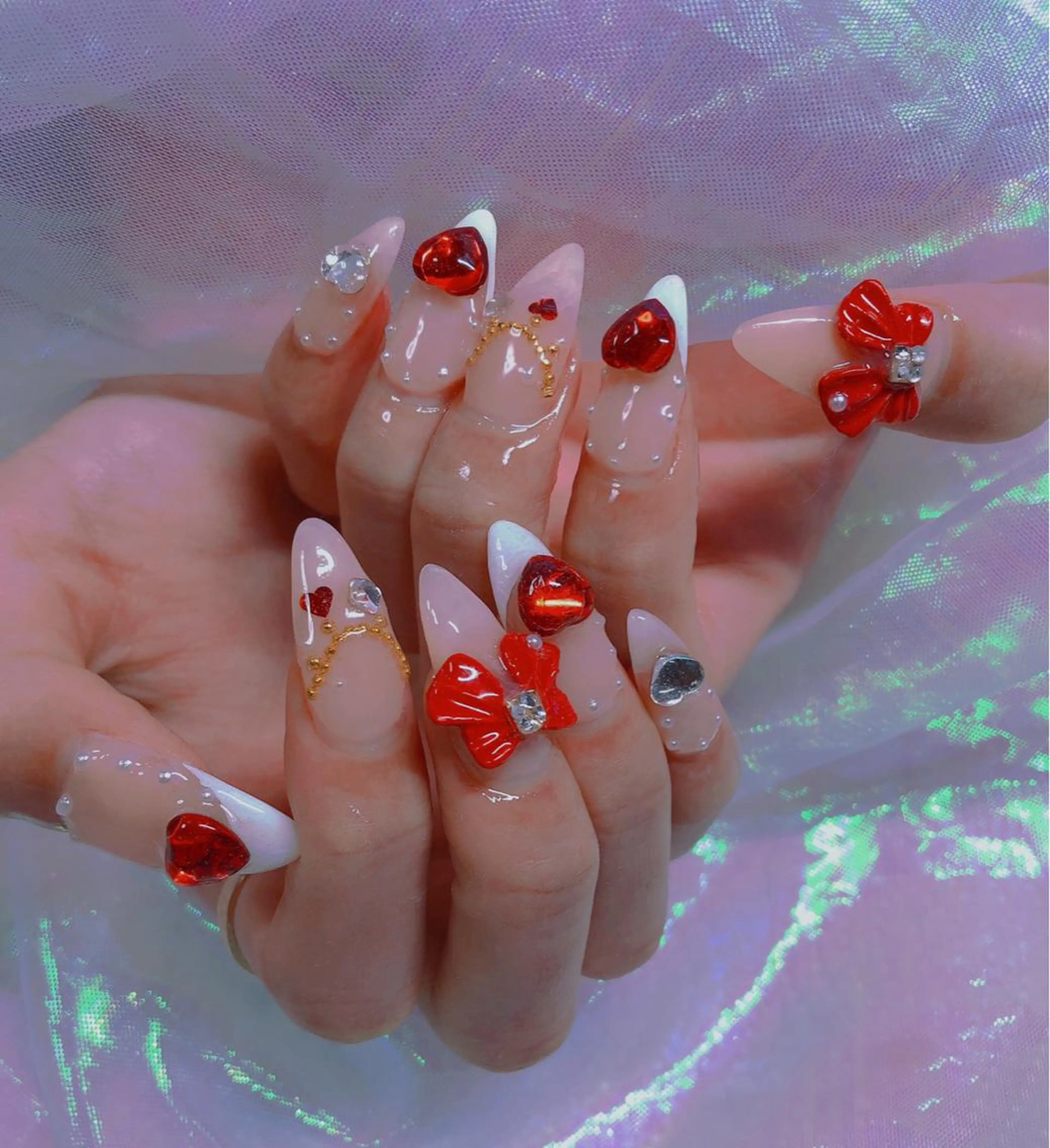 ネイル ラベンダー💖日暮里 ルル💖ネイルのネイルデザイン