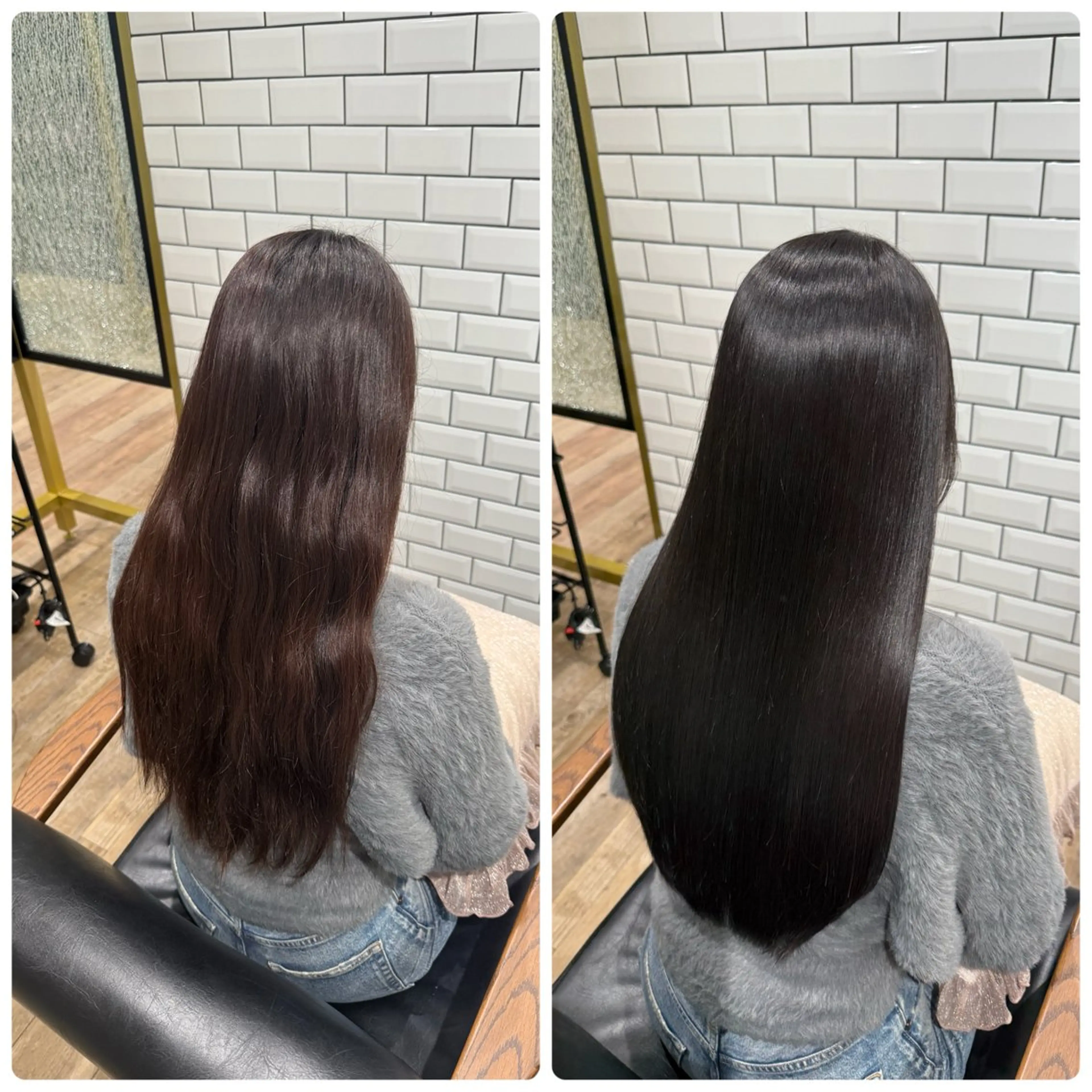 ロング 髪質改善 yuki🤍髪質改善 顔まわり/レイヤーのヘアスタイル