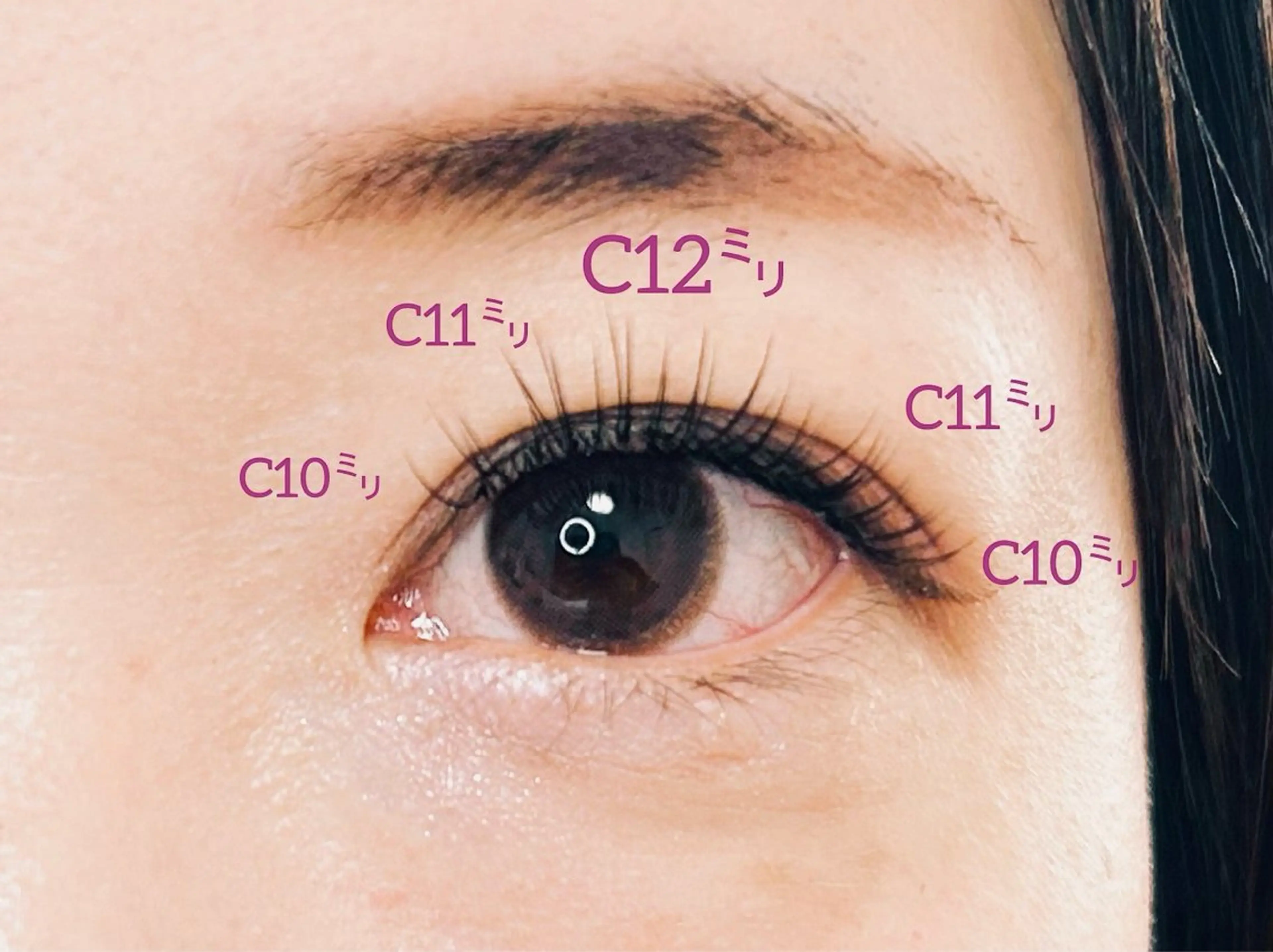 マツエク・マツパ マツエク 原田 望由のマツエク・マツパデザイン