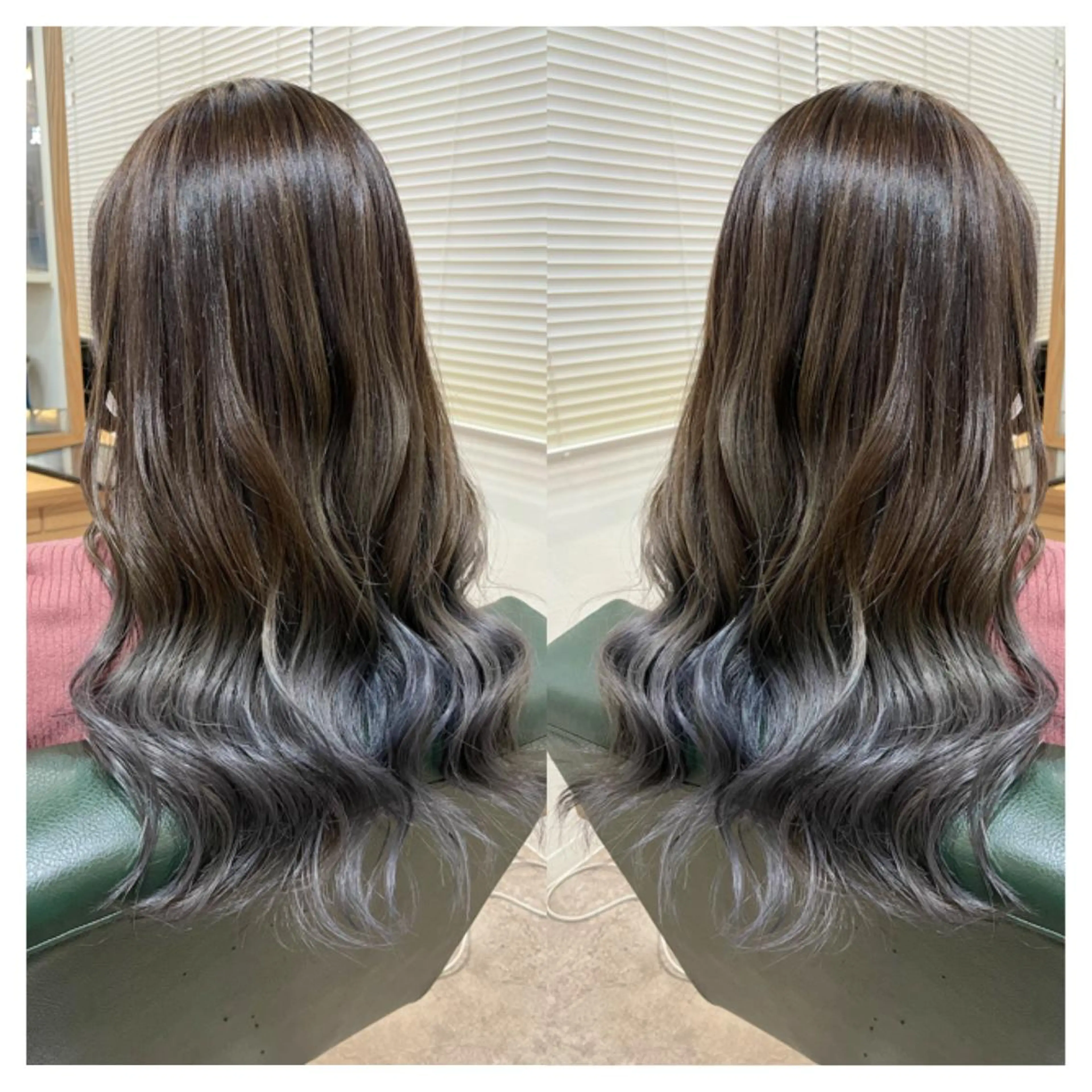 ロング カラー ヘアカラー トリートメント 村山 茉衣のヘアスタイル