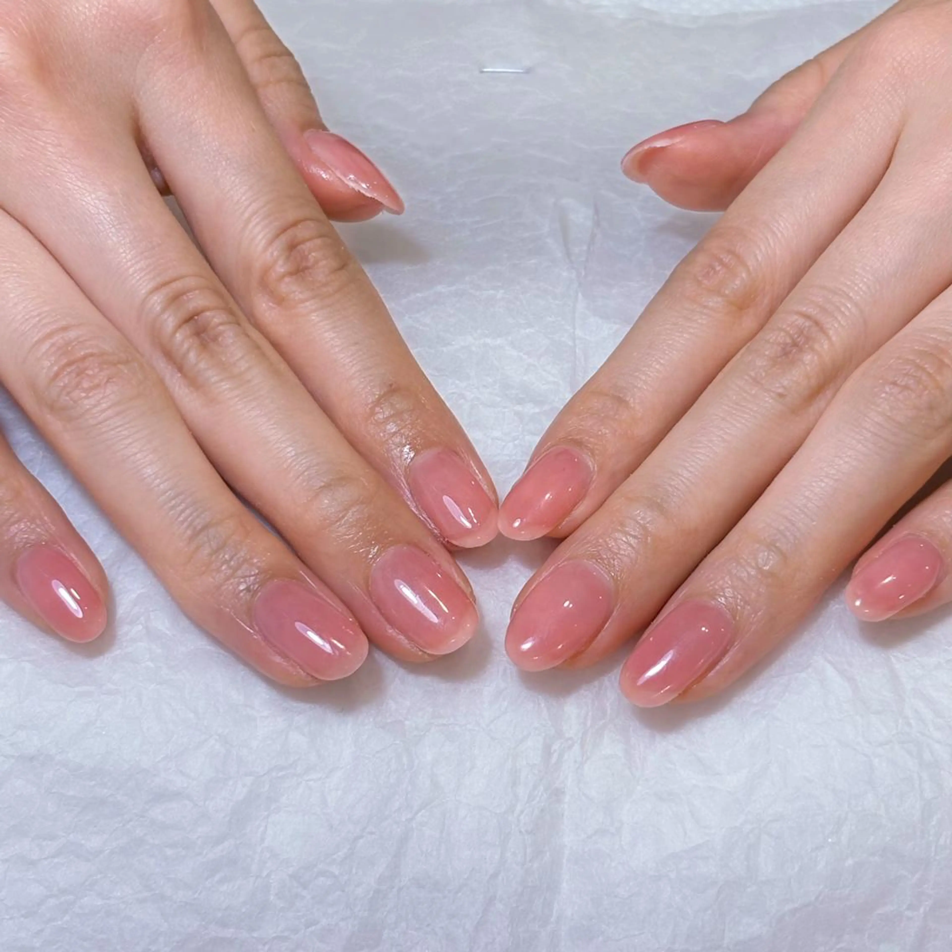 ネイル アートネイル オーロラネイル ガーリー キラキラネイル 韓国ネイル ハンドネイル yu ri 🌹のネイルデザイン