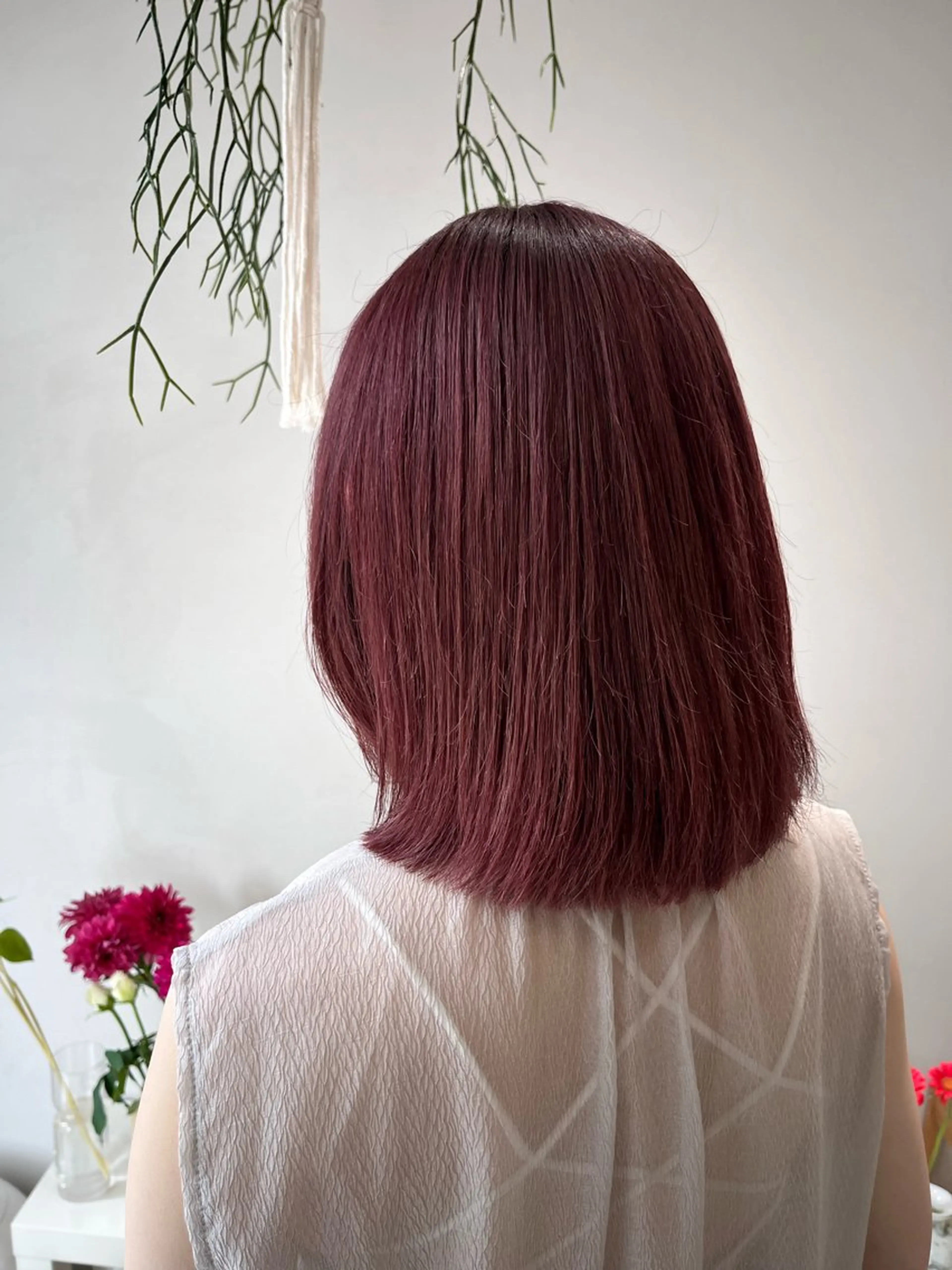 ミディアム カラー 暖色カラー／ ヘアセット🌛櫻井舞のヘアスタイル