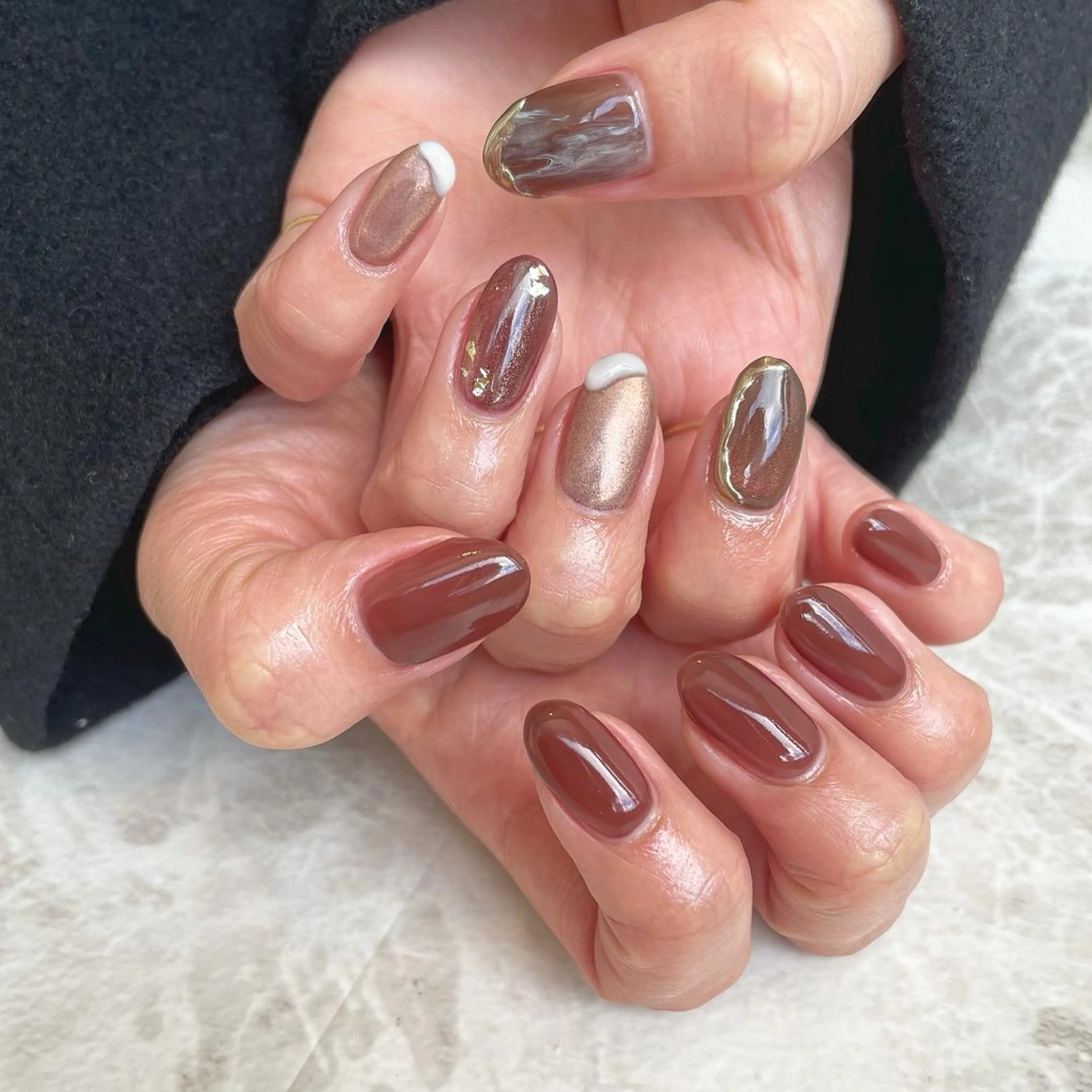 ネイル essence所属・pétit maakoのネイルデザイン