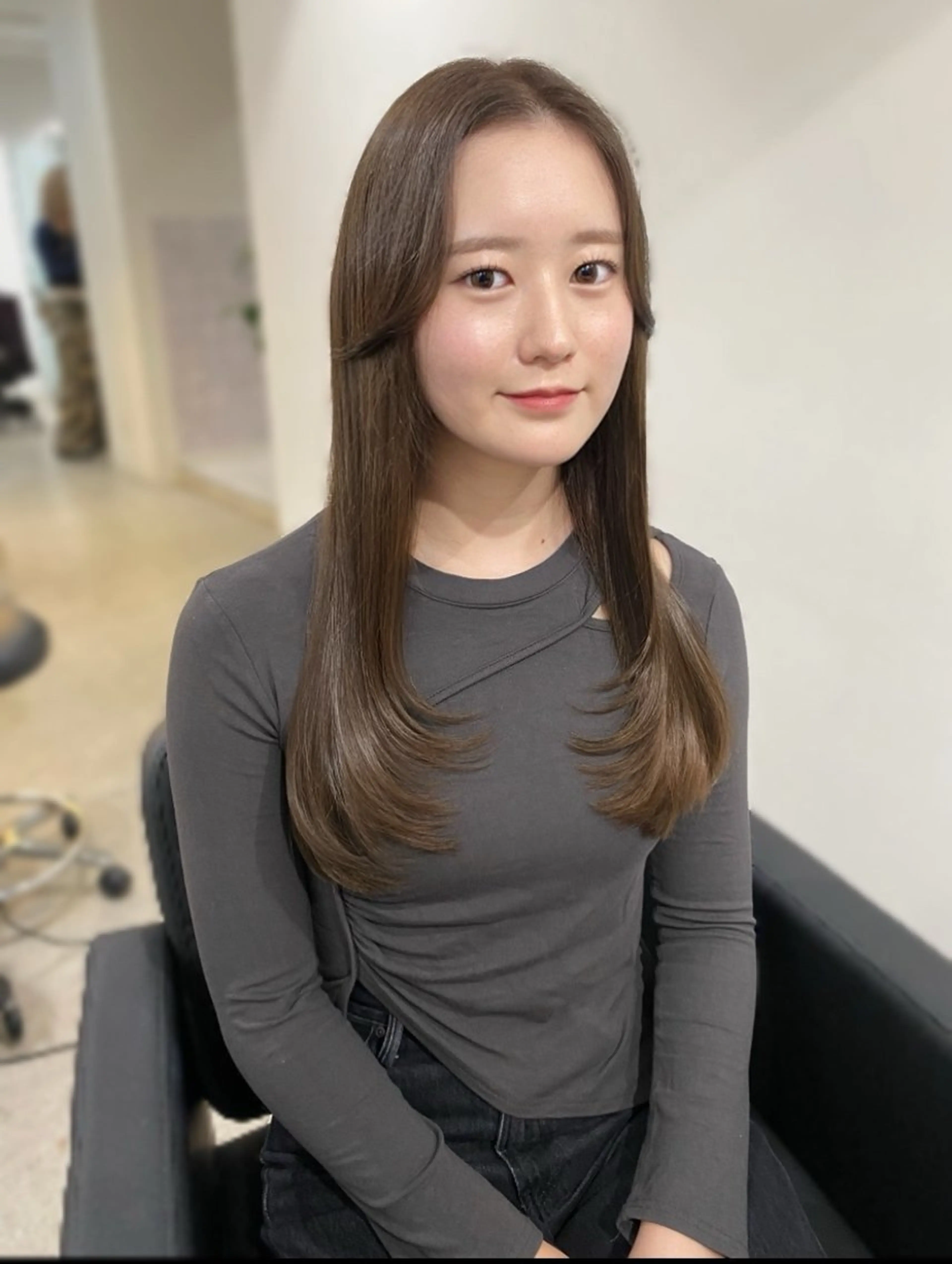 カラー カット ヘアカラー AO所属・RISAKO 艶髪モテヘア🎀府中のヘアスタイル